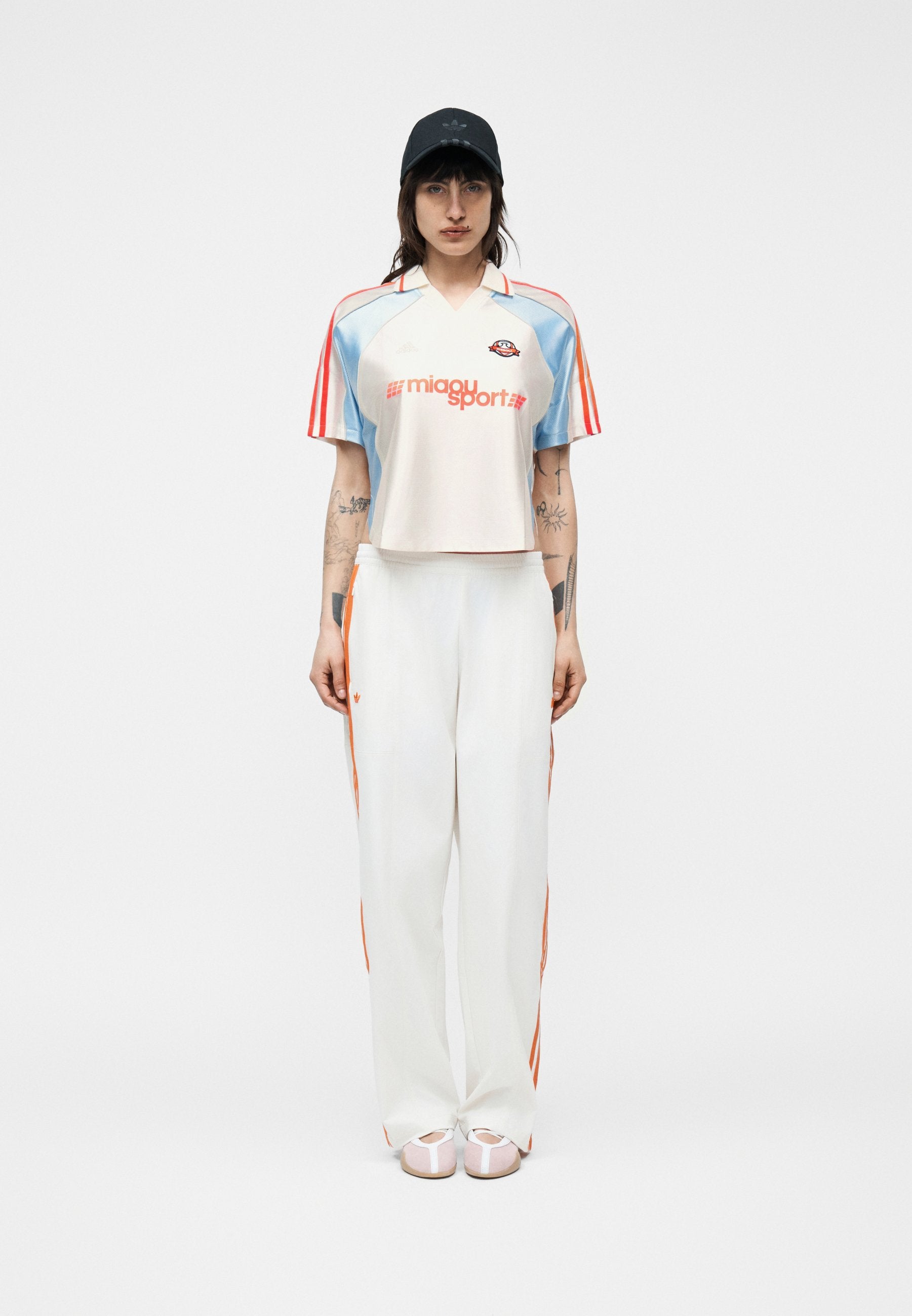 MIAOU - Print T-shirt - chalk white