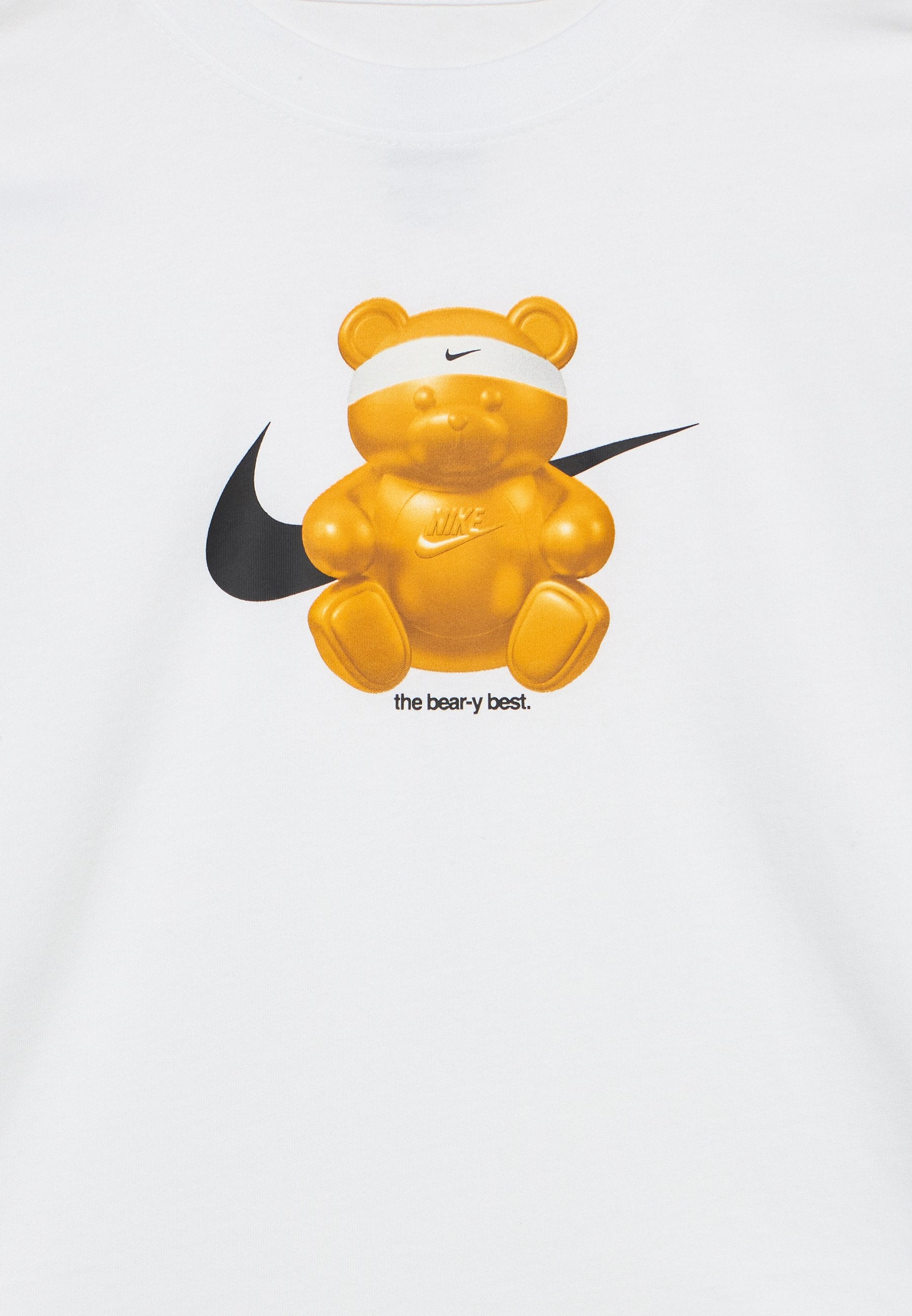 TEE BOXY BEAR - Print T-shirt - white