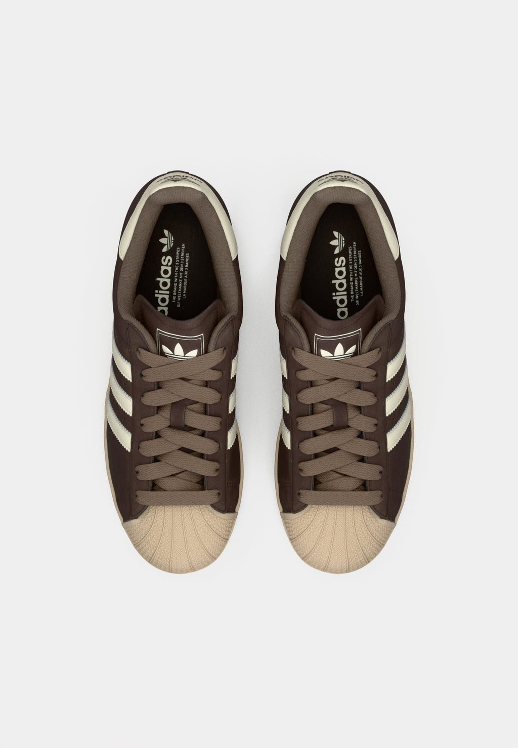 SUPERSTAR II UNISEX - Trainers - aurora coffee/off white/stone khaki