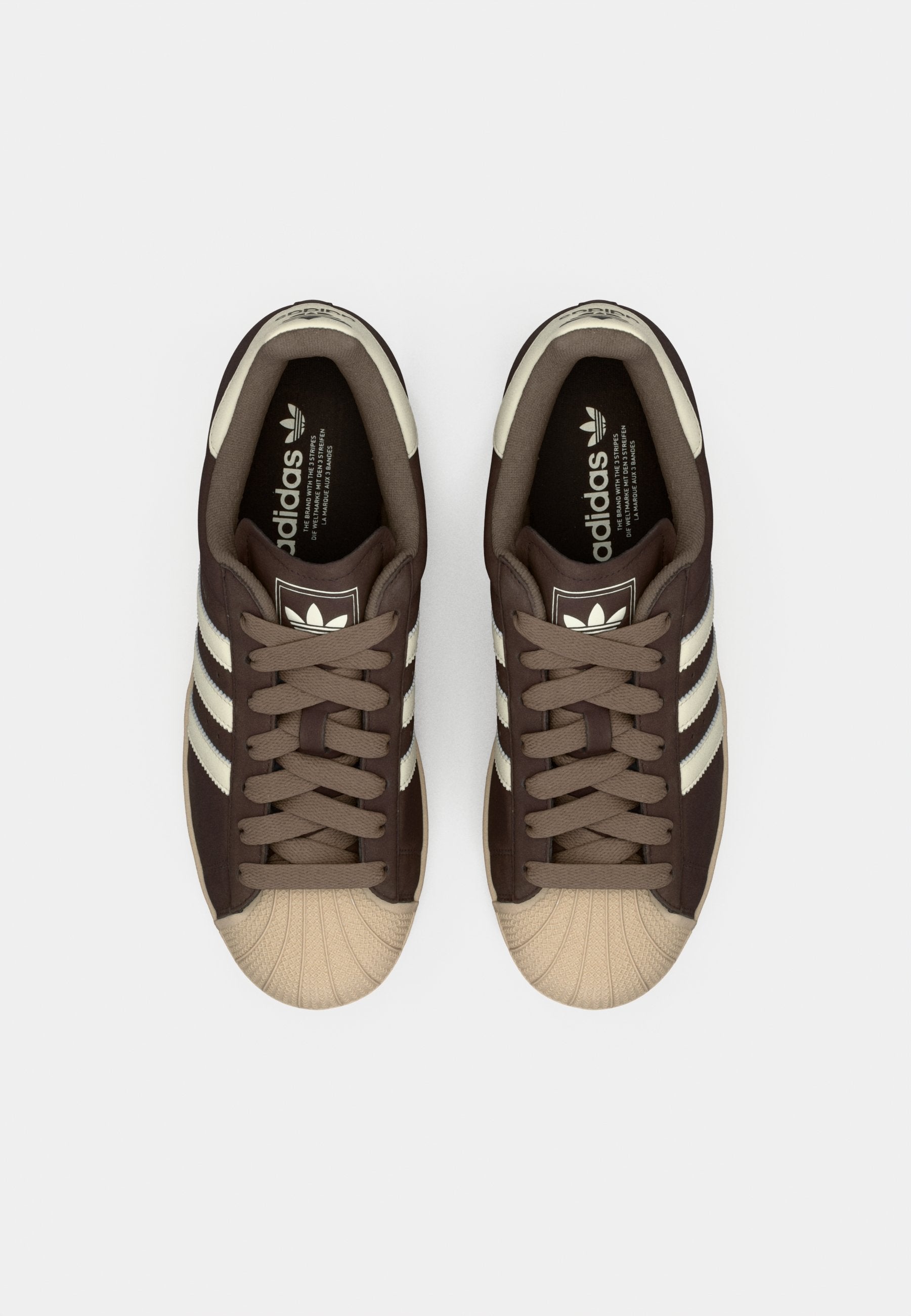 SUPERSTAR II UNISEX - Trainers - aurora coffee/off white/stone khaki