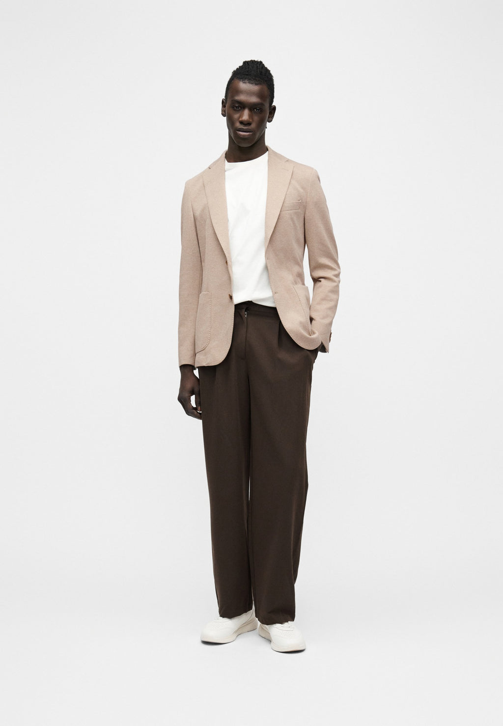 HANRY - Light jacket - dark beige