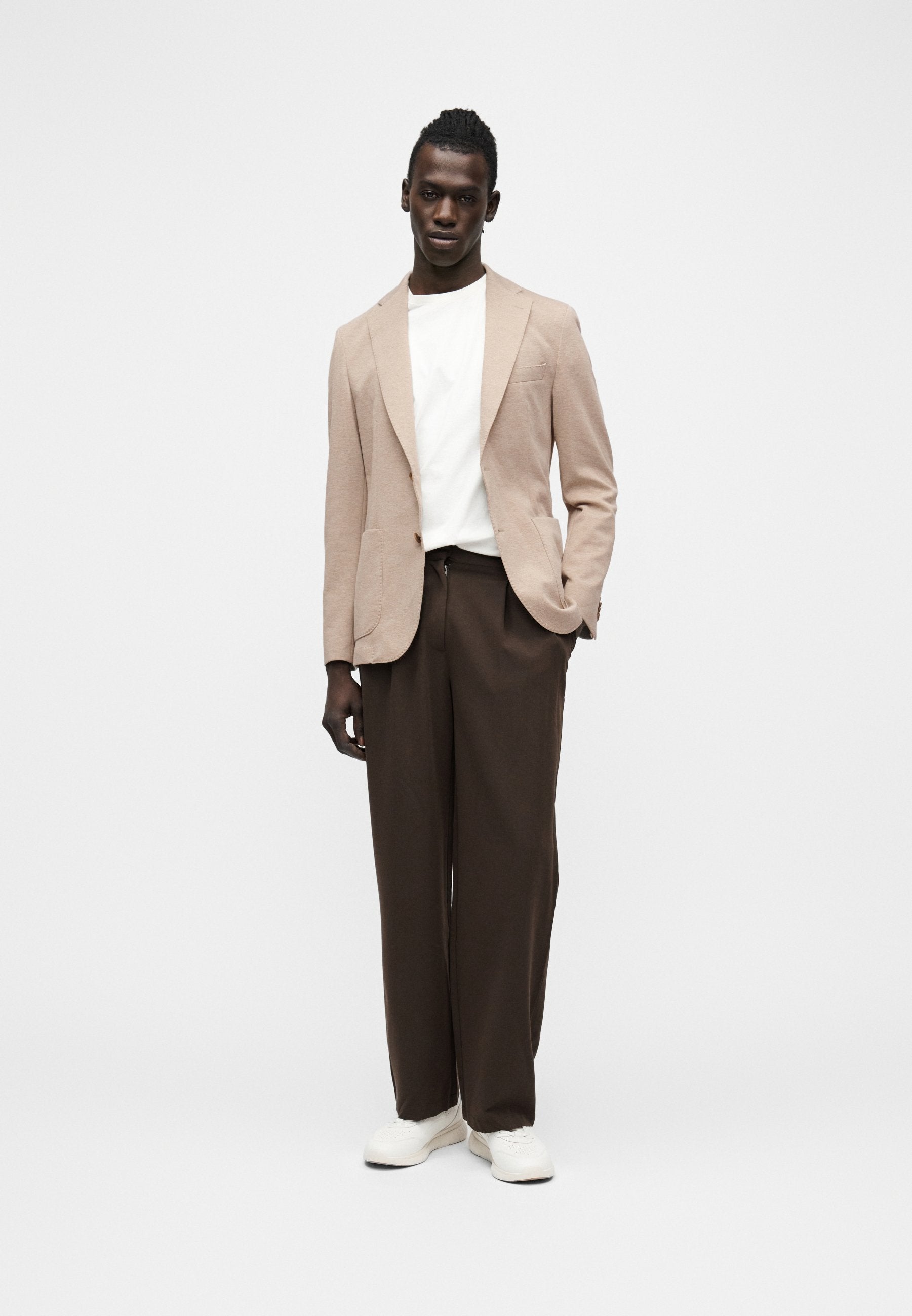 HANRY - Light jacket - dark beige