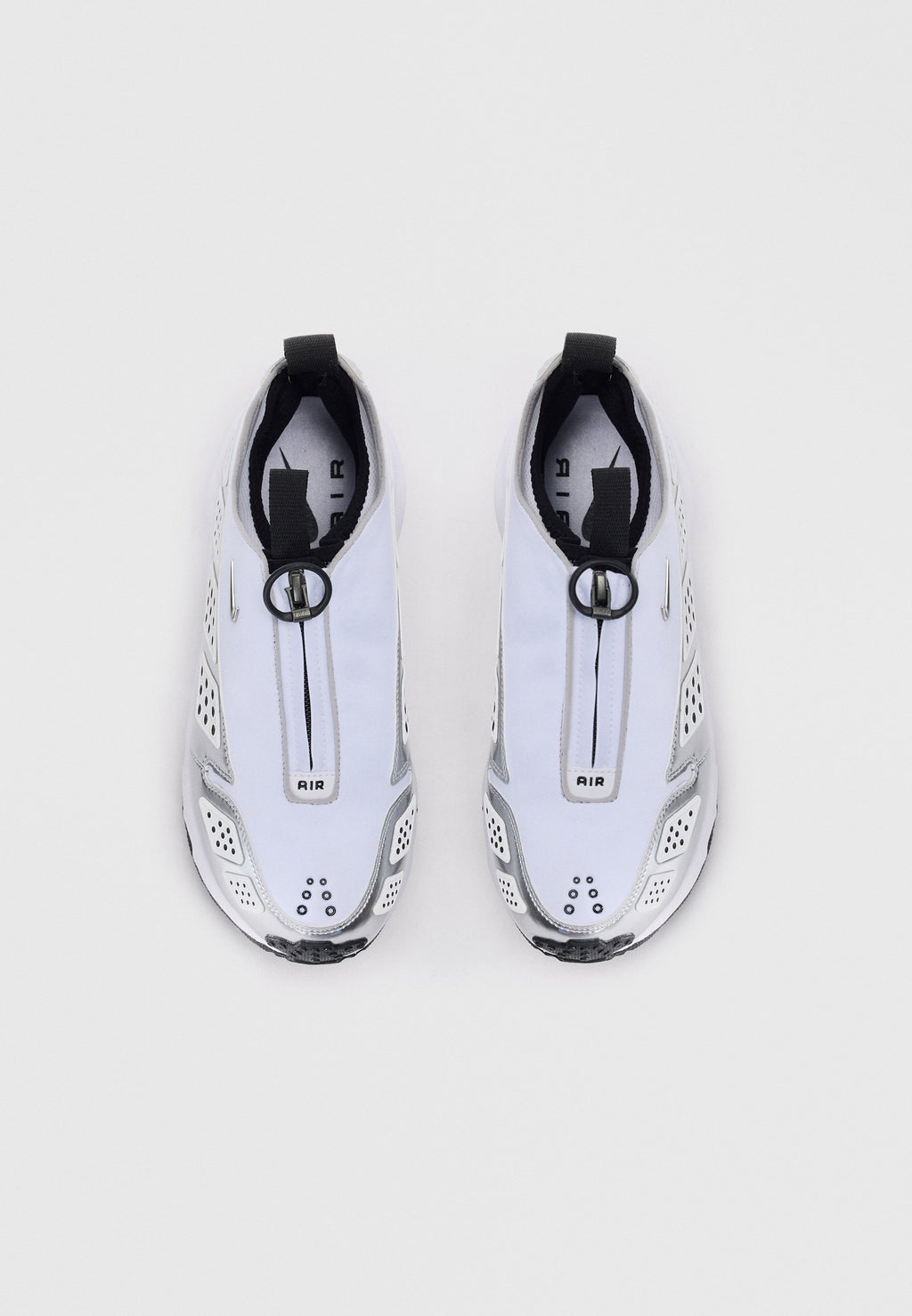 AIR MAX - Trainers - white/silver-coloured/black