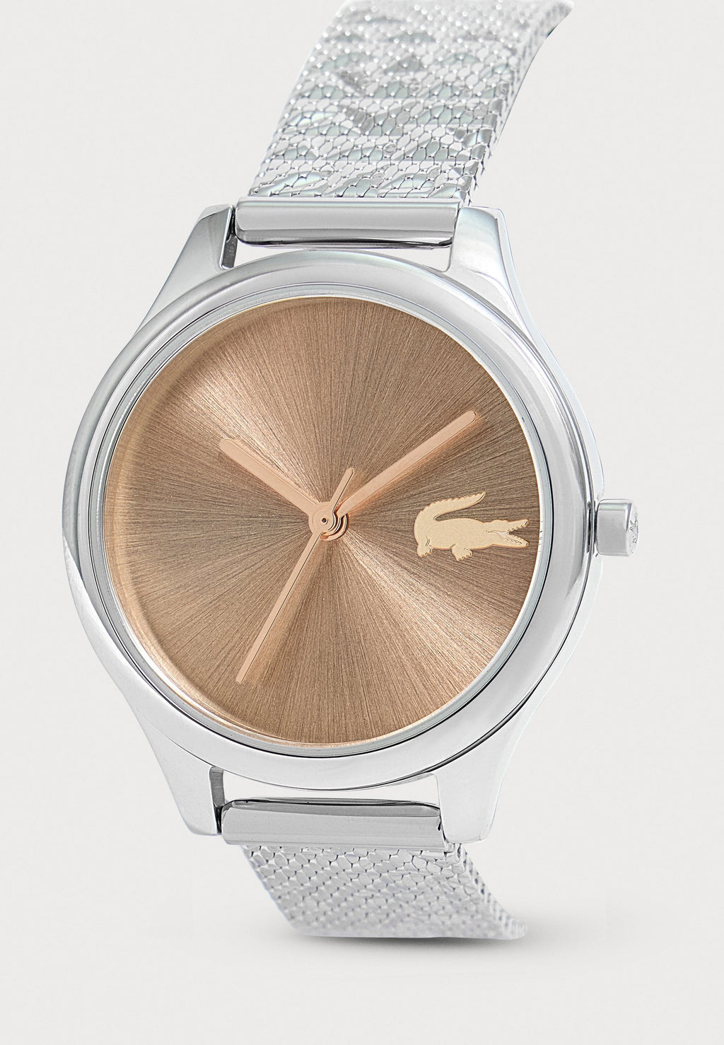 MINI CROCODELLE - Watch - silver-coloured/light pink