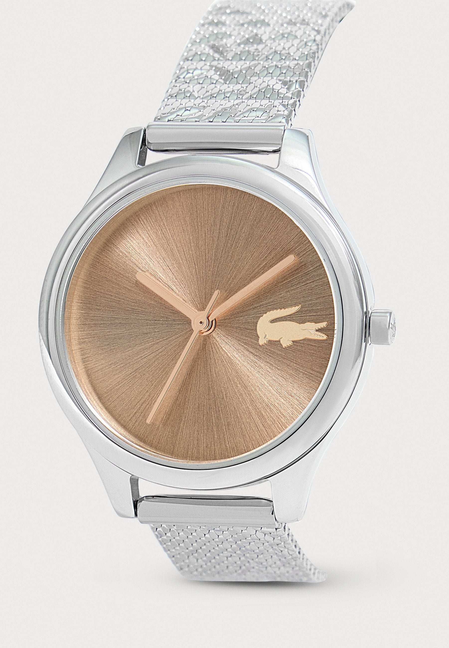 MINI CROCODELLE - Watch - silver-coloured/light pink