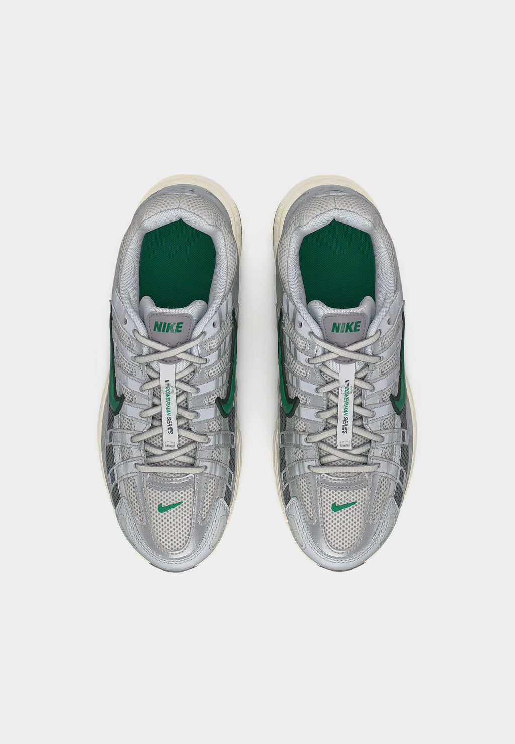 P 6000 UNISEX - Trainers - grey fog/malachite/metallic silver-coloured/sail/pencil point