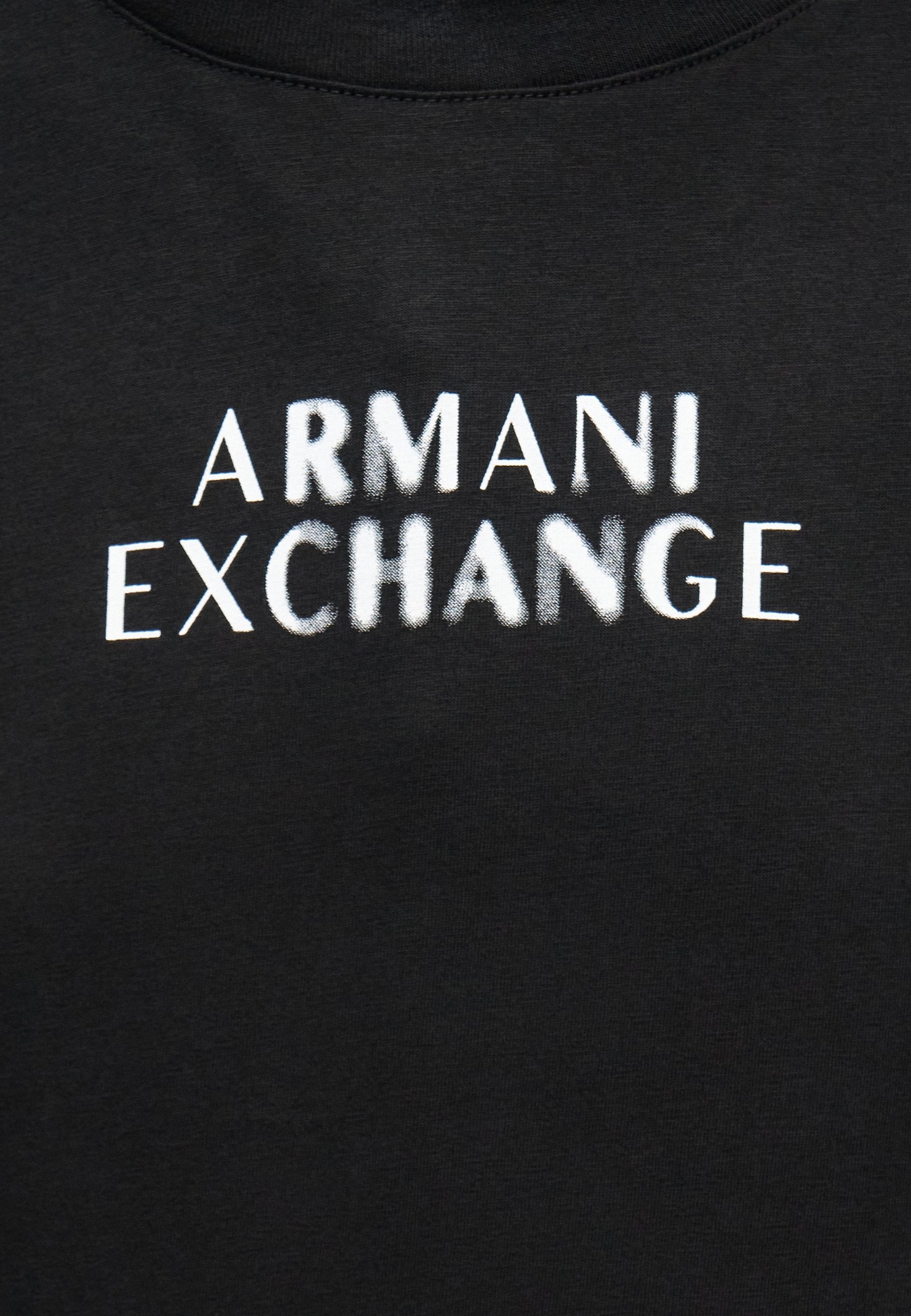Print T-shirt - black