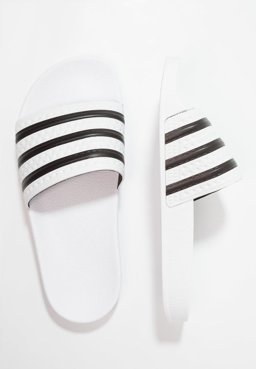 ADILETTE - Havuz terliği - beyaz/siyah