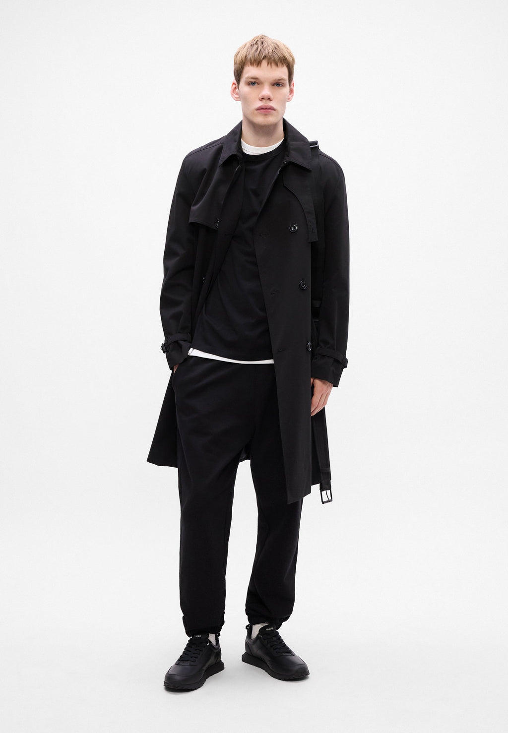 NYROTRO - Tracksuit bottoms - black