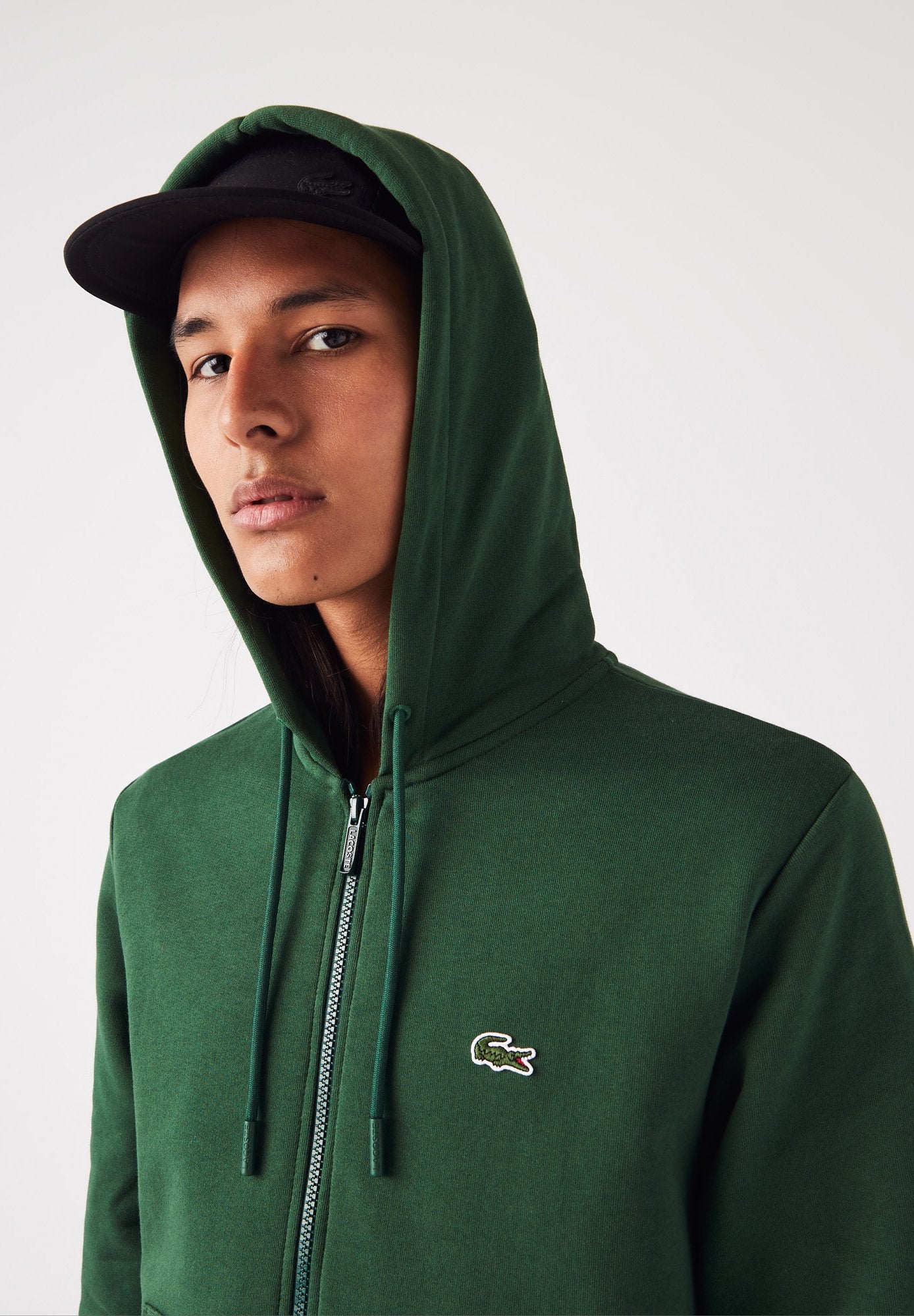 Zip-up sweatshirt - vert