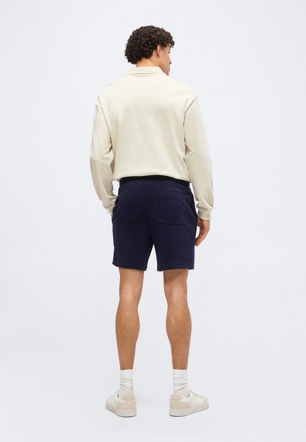 LOGO - Tracksuit bottoms - navy