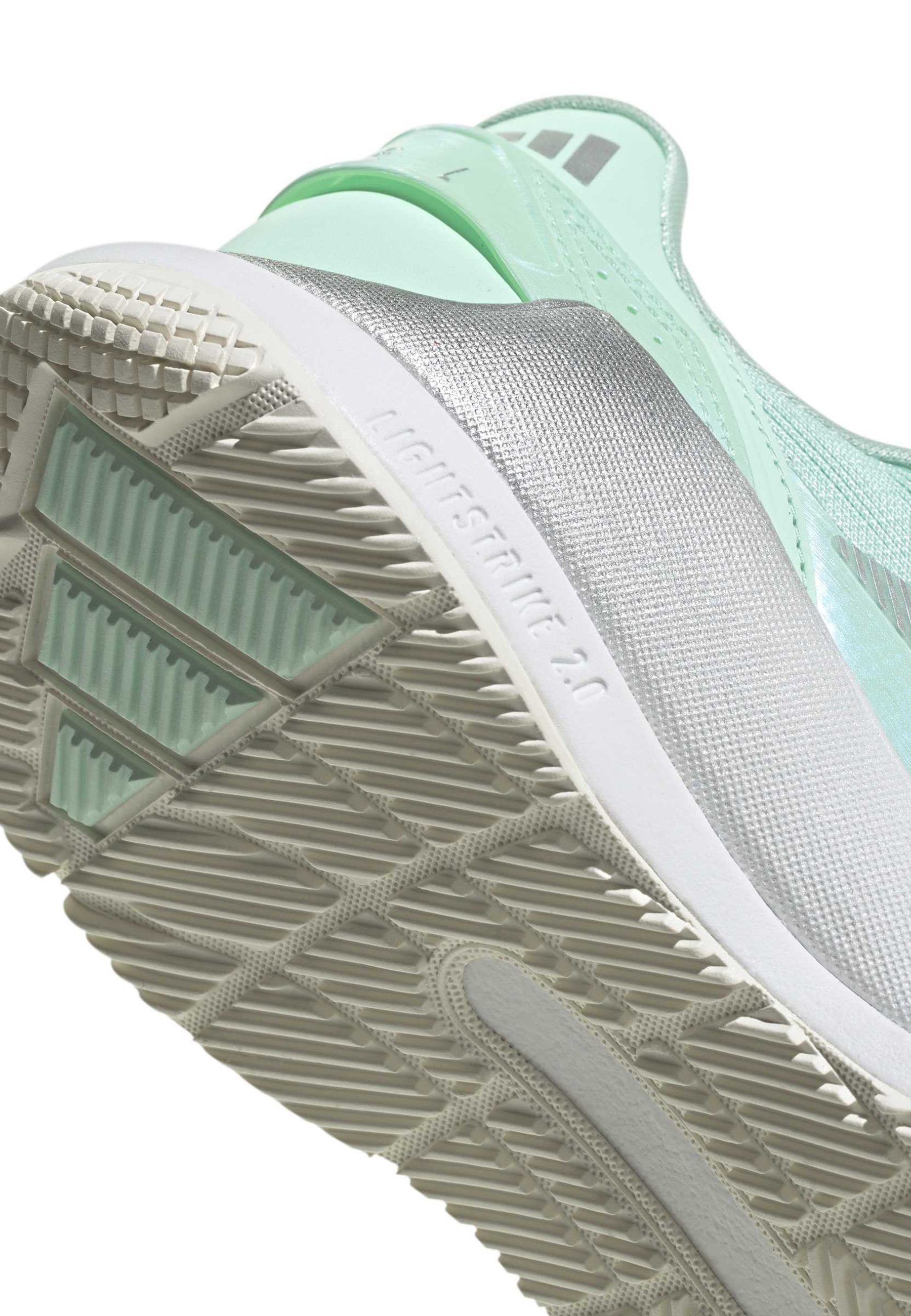 CRAZYQUICK LIGHTSTRIKE PADEL - Padel shoes - clear mint silver met ftwr white