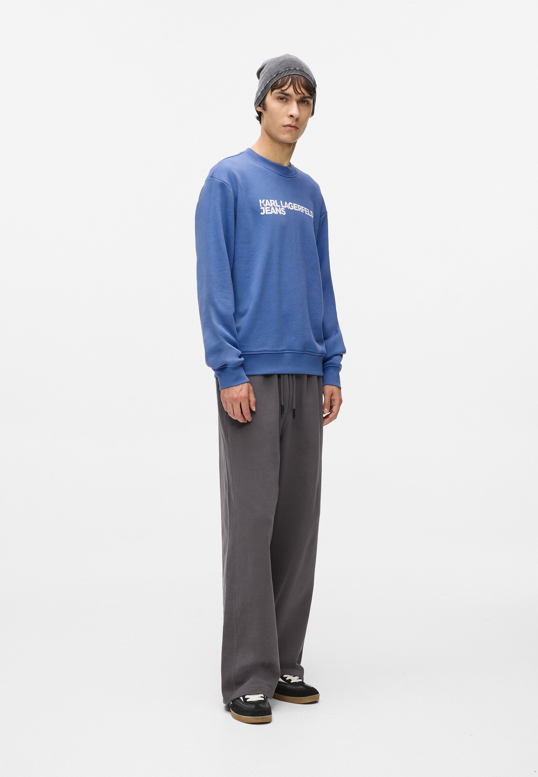 ESSENTIAL LOGO - Sweat-shirt - bleu délavé