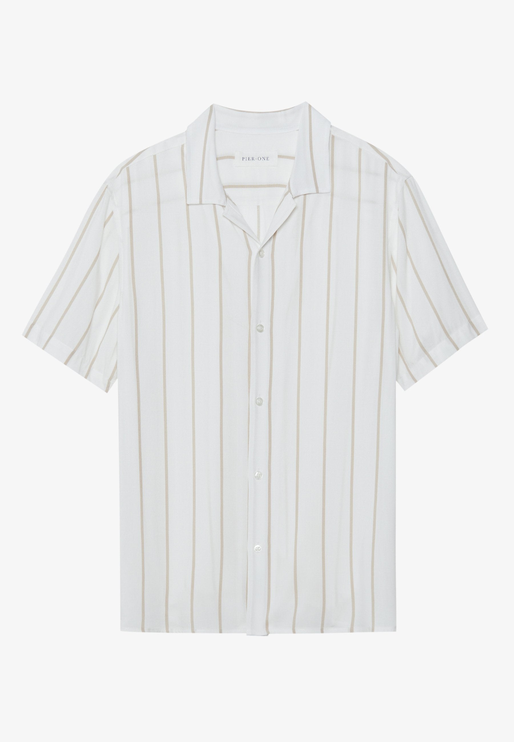 VISCOSE 2 PACK - Shirt - beige/black