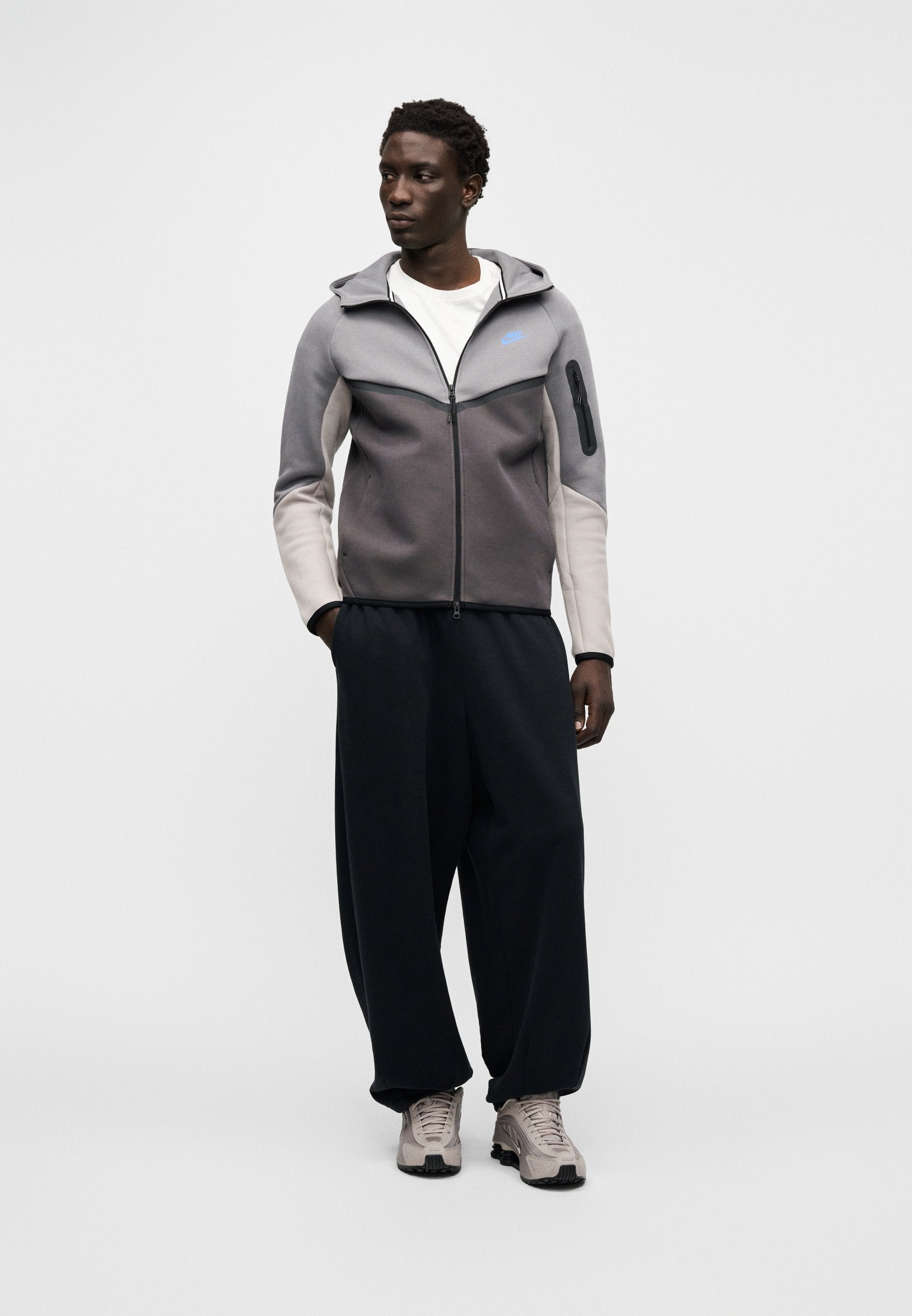 Polaire - gris crayon/gris moyen/gris université/saphir