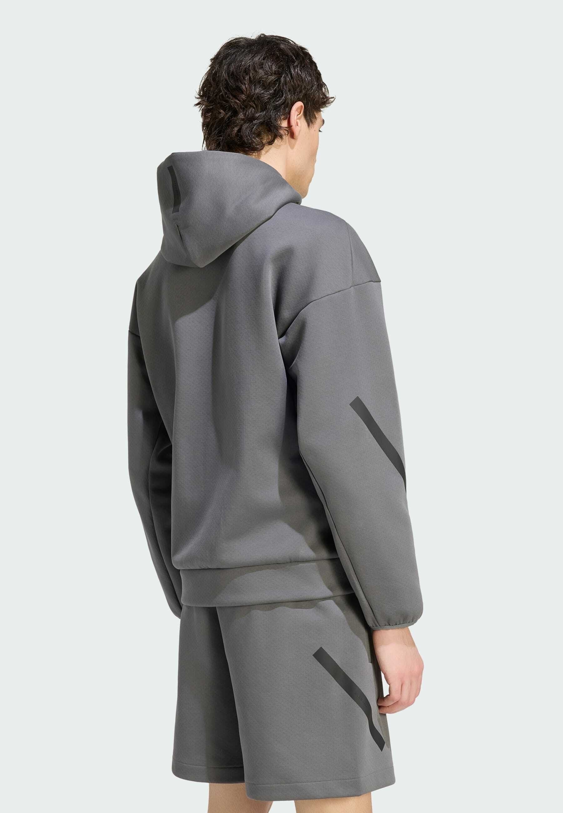 ADIDAS Z.N.E. FULL ZIP - Zip-up sweatshirt - grey five