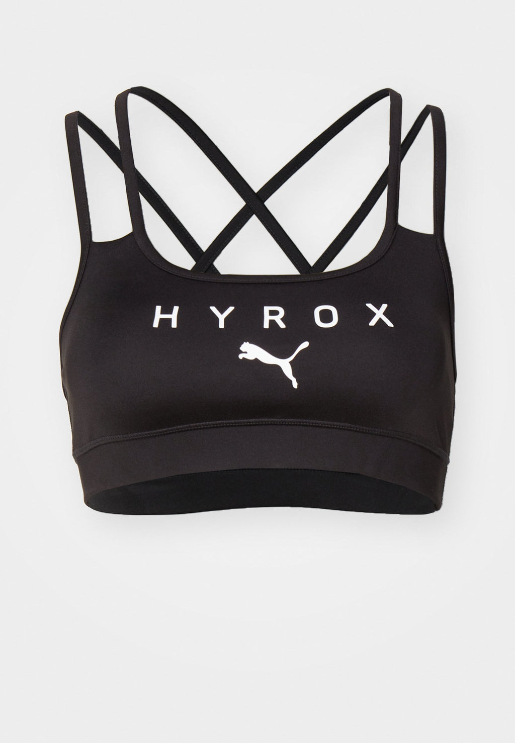 PUMA X HYROX MOVE STRAPPY BRA - Medium support sports bra - black