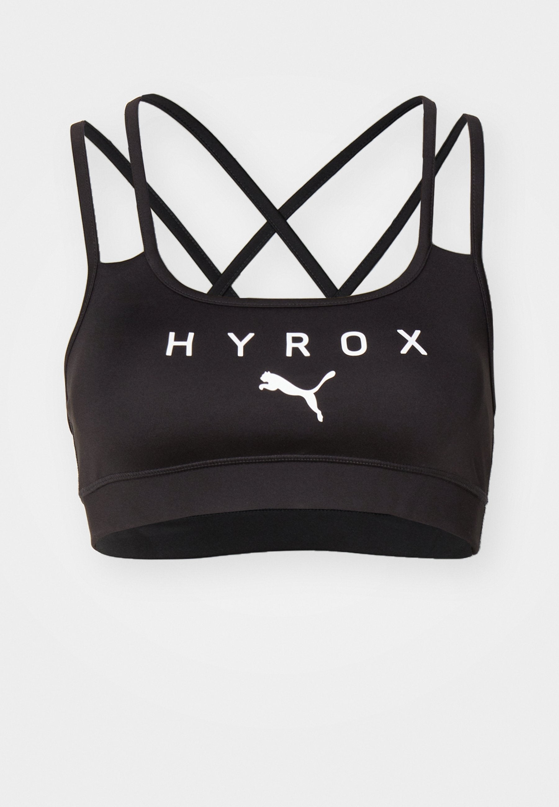 PUMA X HYROX MOVE STRAPPY BRA - Medium support sports bra - black