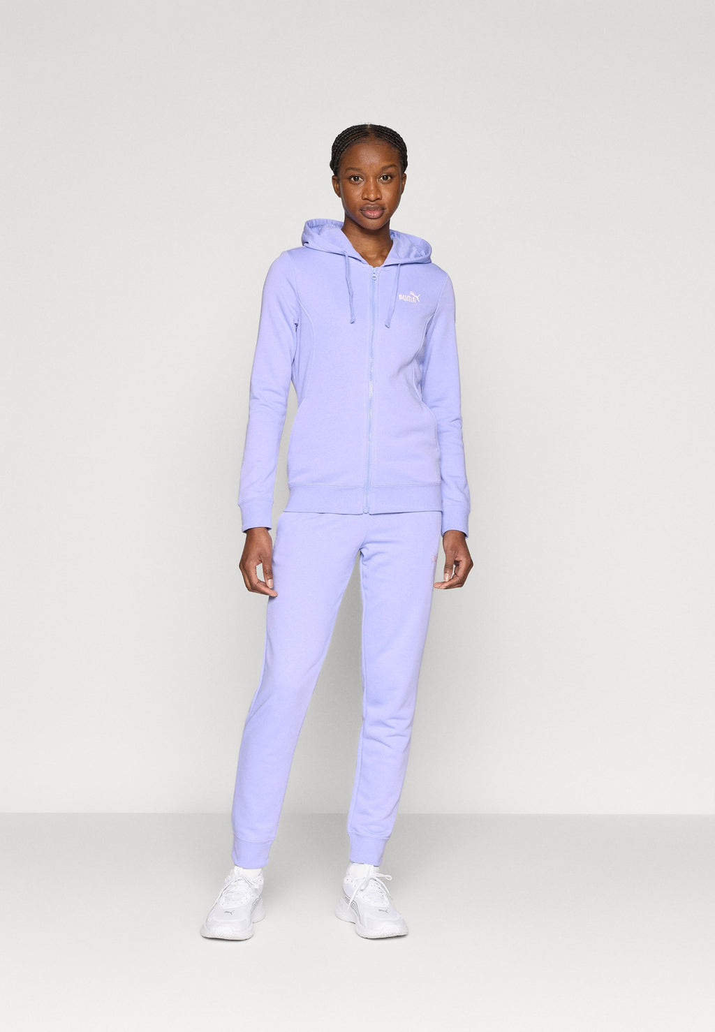 HOODED SUIT - Tracksuit - intense lavender