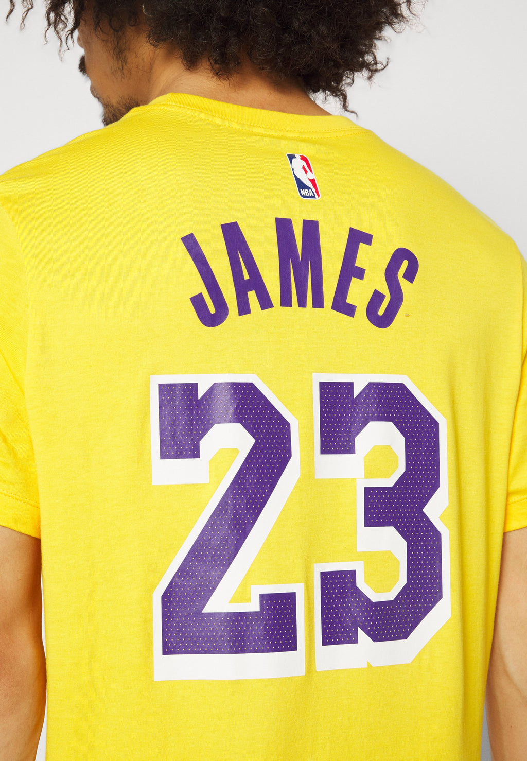 LOS ANGELES LAKERS TEE LUKA DONCIC - Tenue de club - jaune