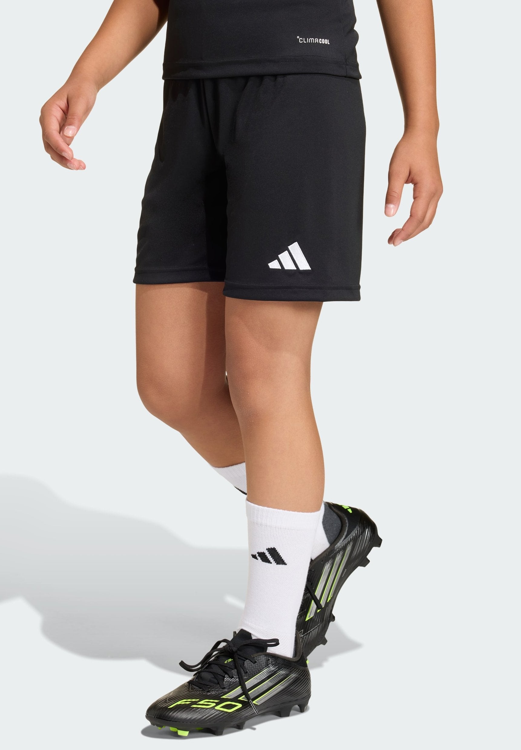 SHORT UNISEXE ENFANT - Short de sport - noir/blanc