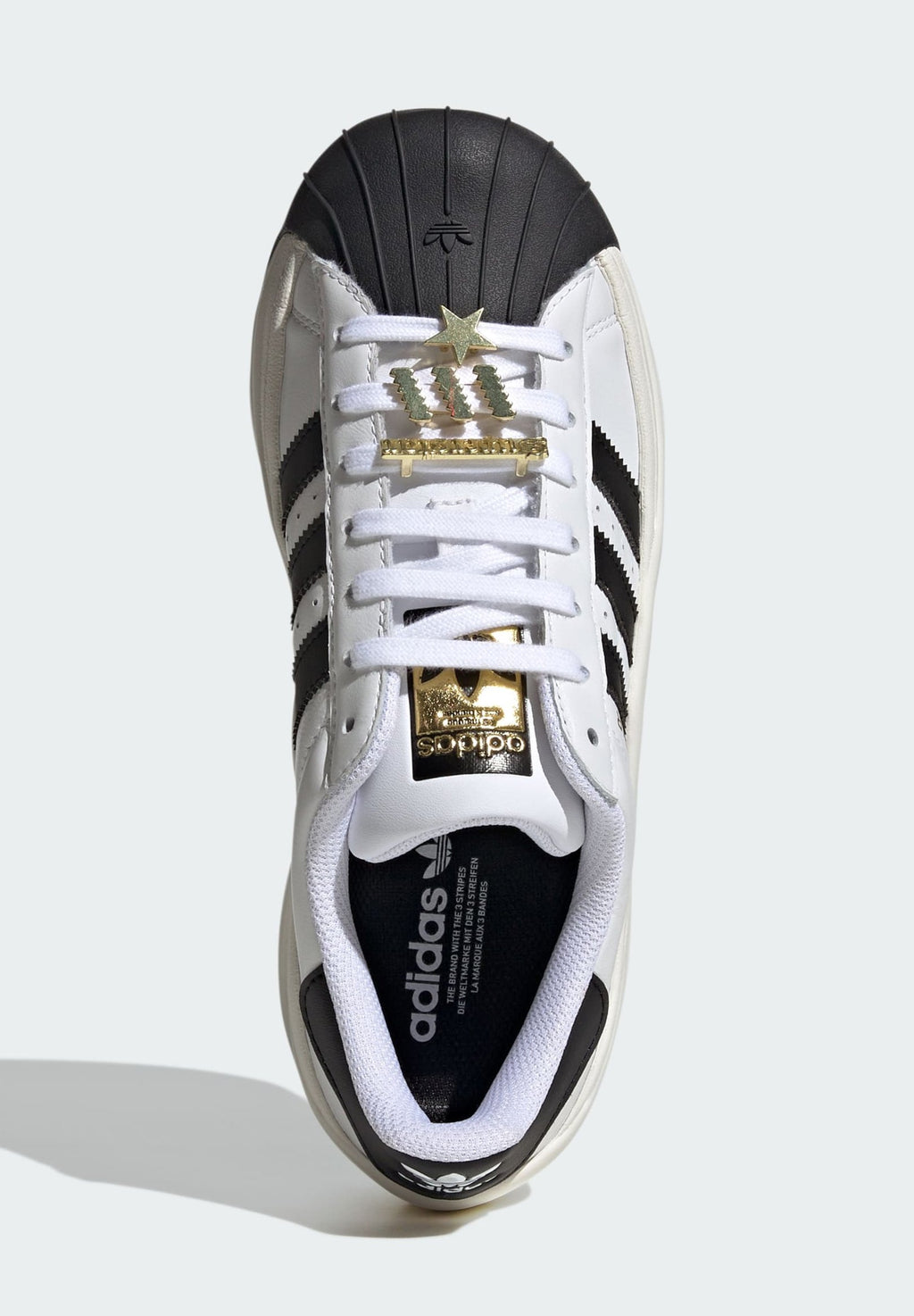 SUPERSTAR BOLD - Trainers - ftwr white/off white/core black