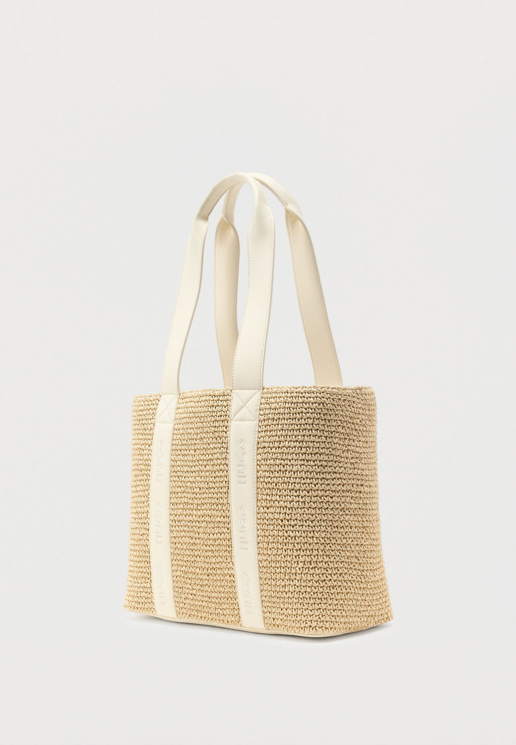 BECKY - Tote bag - open white