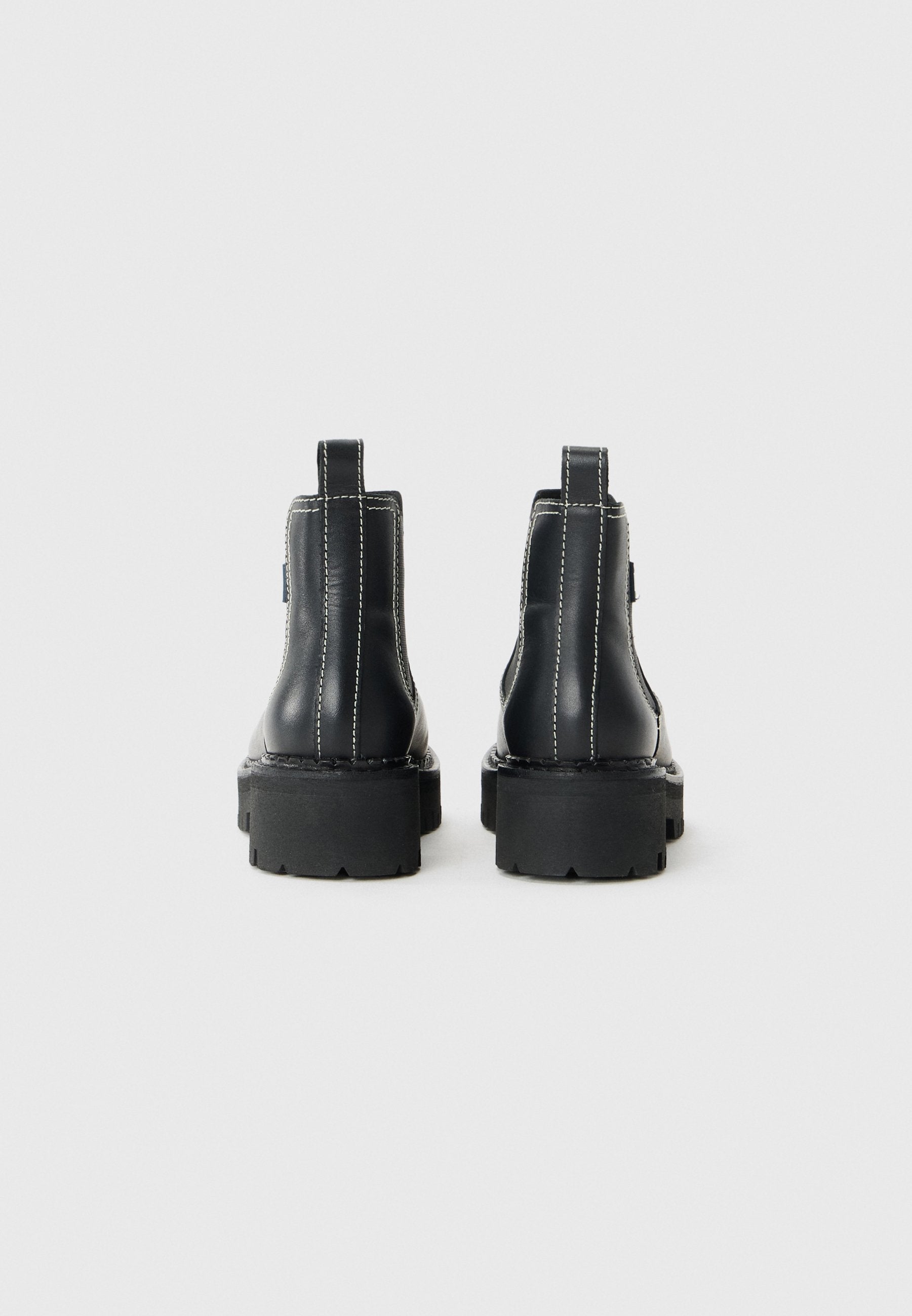 URBAN CHELSEA - Platform ankle boots - black