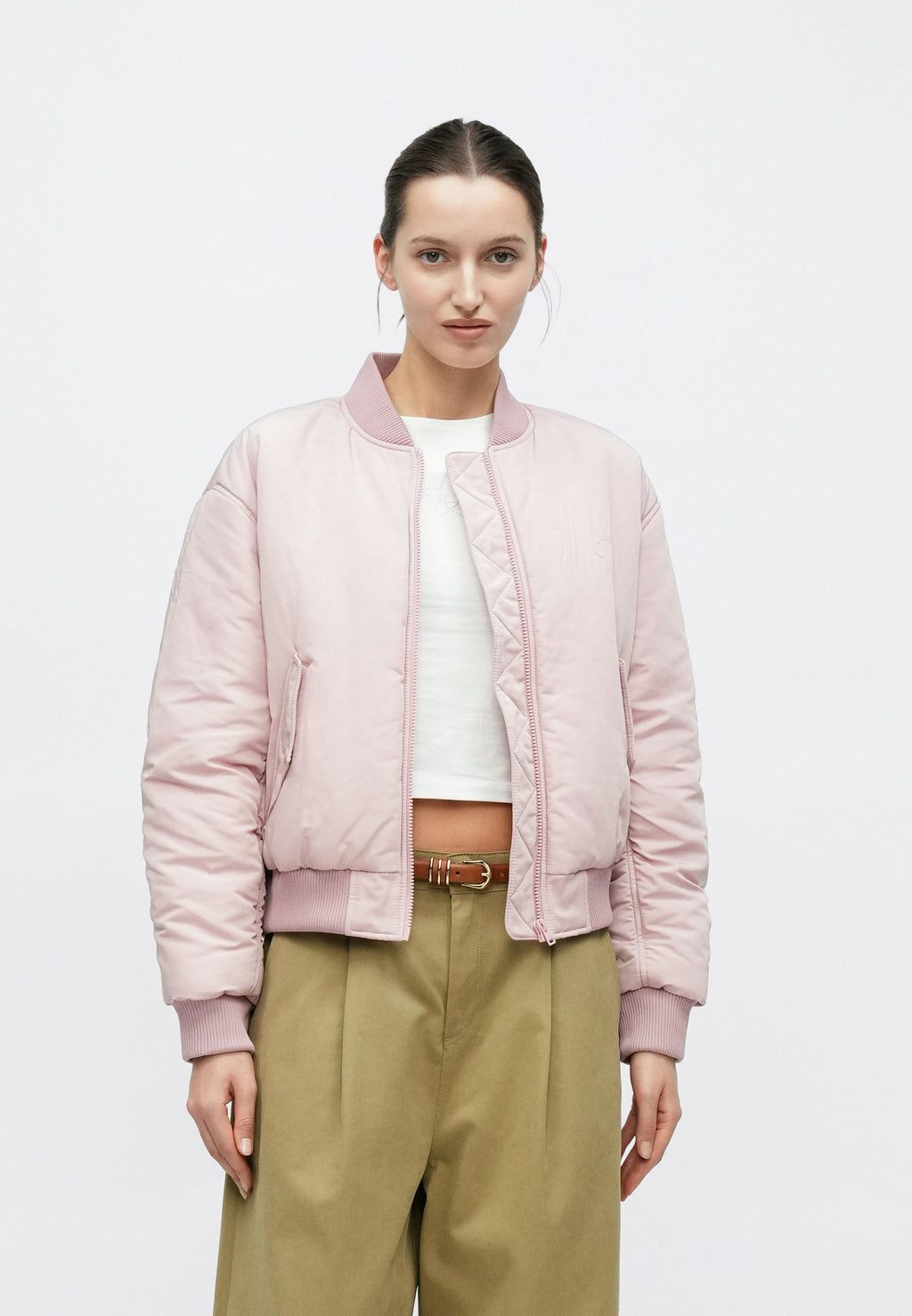 FIABLO - Bomber Jacket - light/pastel pink