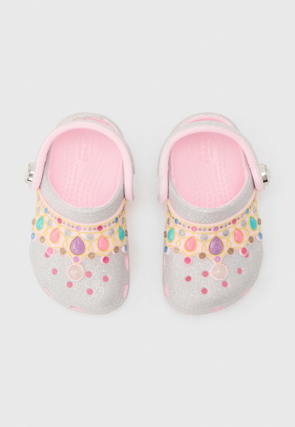 CLASSIC PRINCESS - Clogs - pink milk/multi-coloured