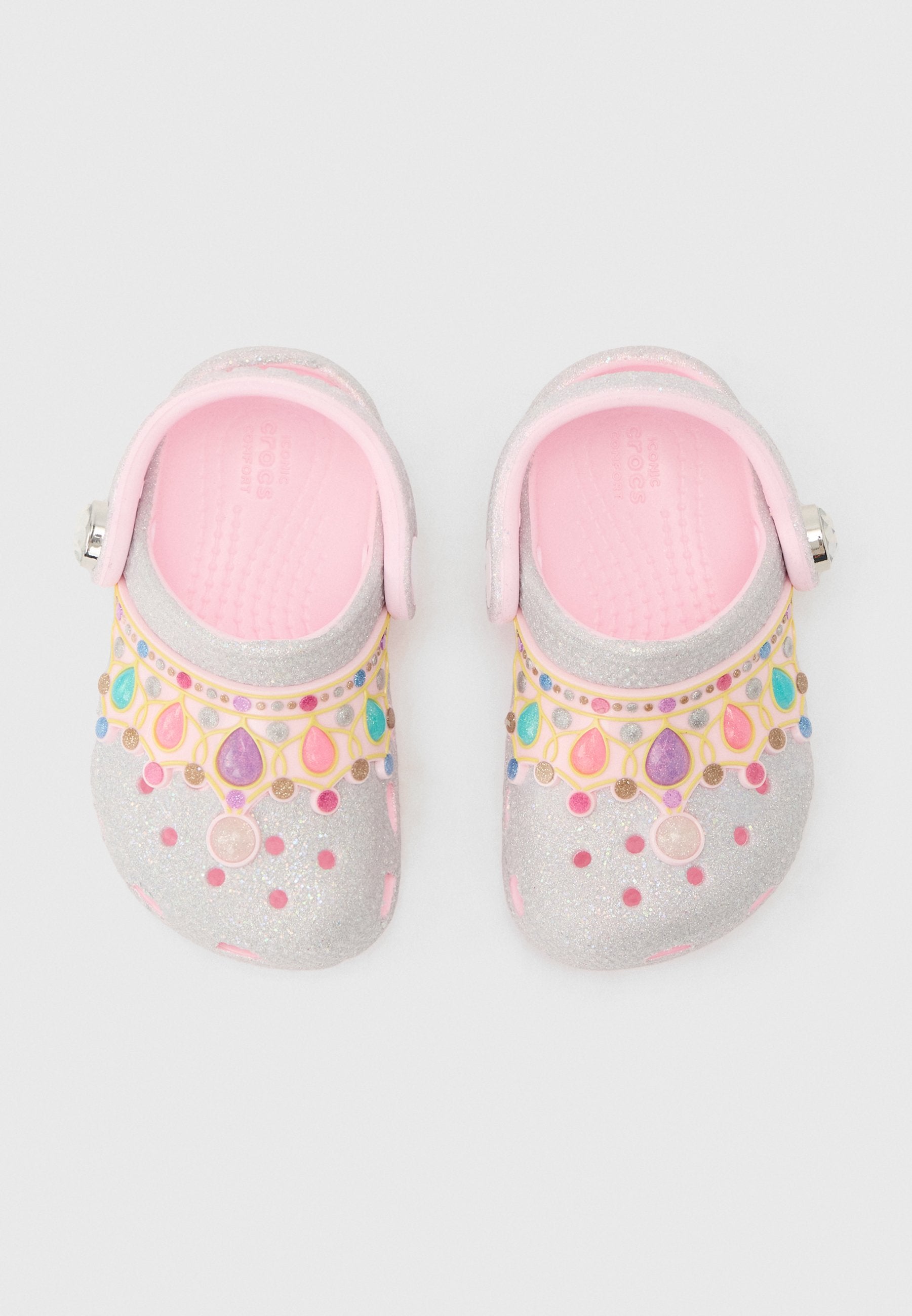 CLASSIC PRINCESS - Clogs - pink milk/multi-coloured