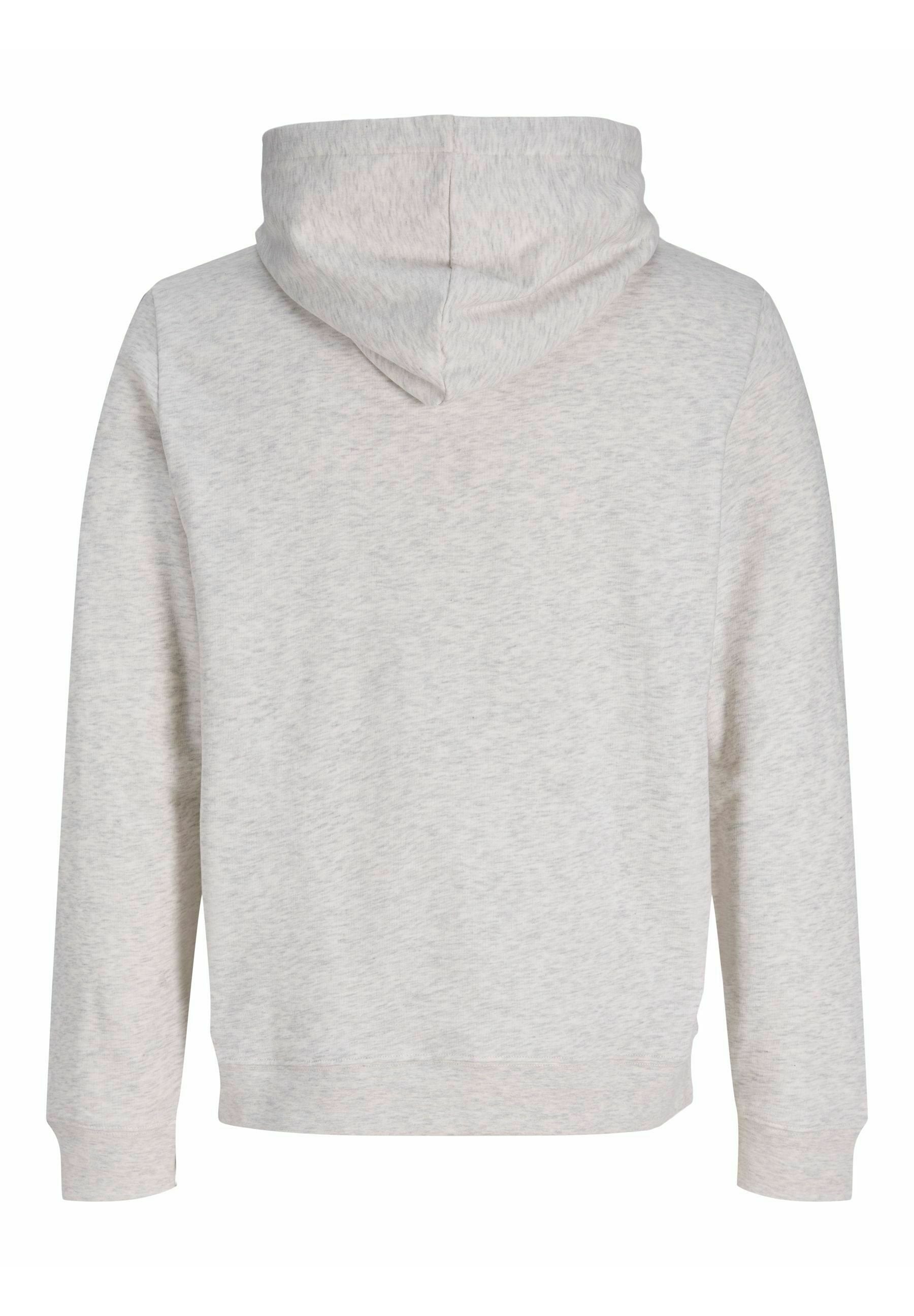 Hoodie - white melange