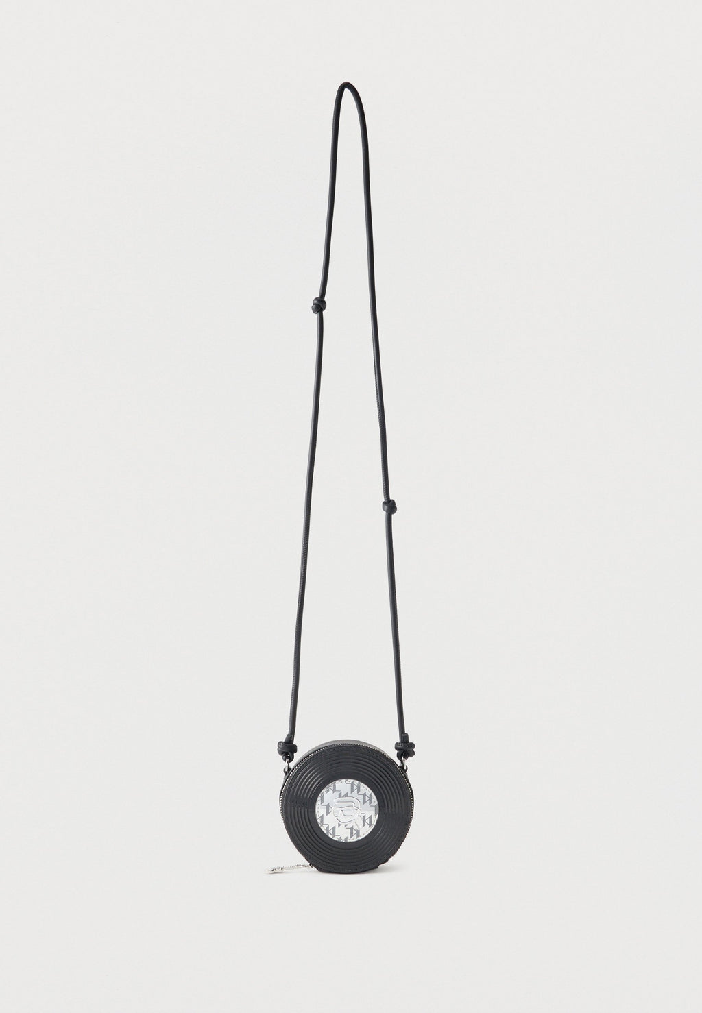 IKON NOVELTY TURNTABLE - Cross body bag - black