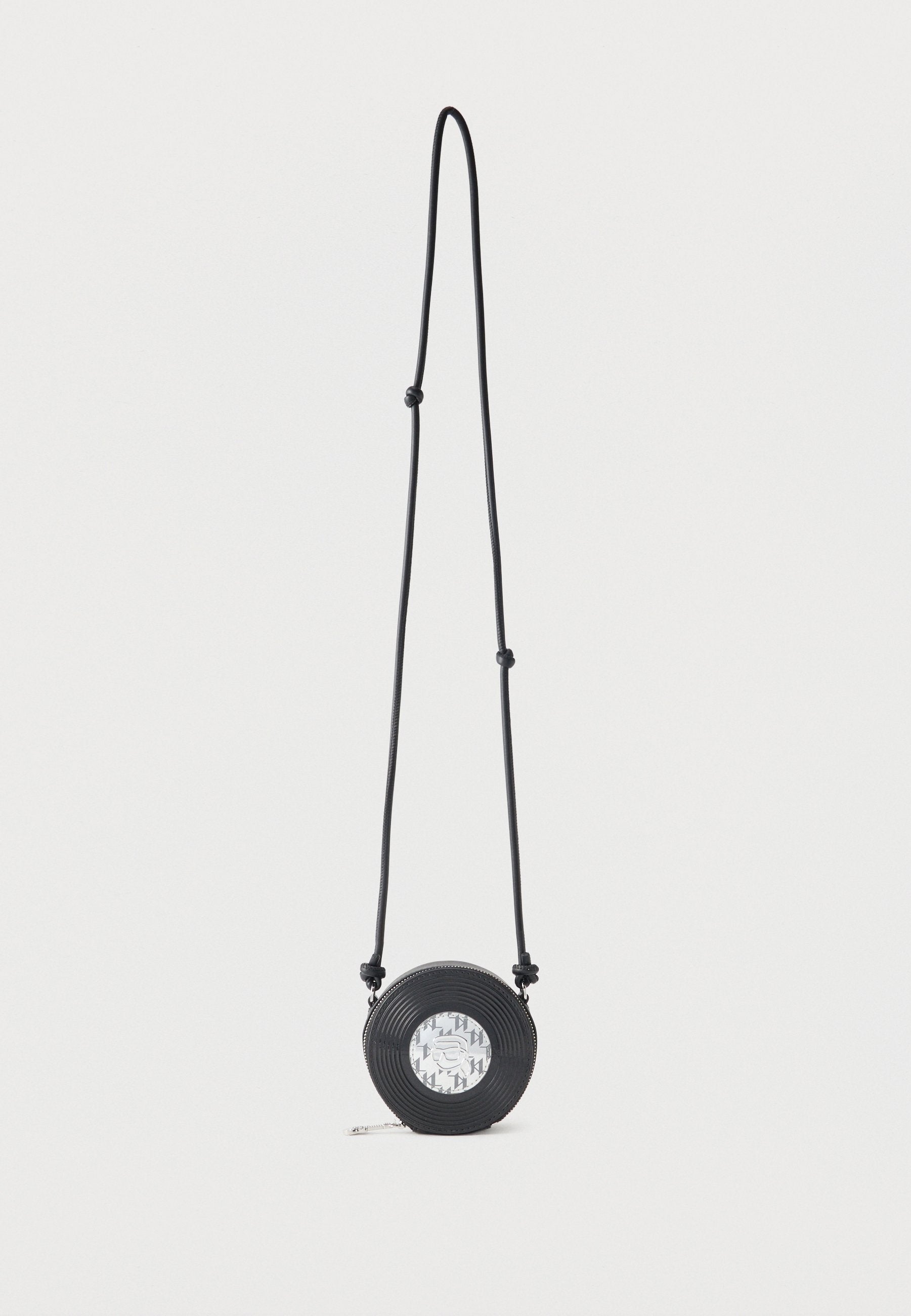 IKON NOVELTY TURNTABLE - Cross body bag - black