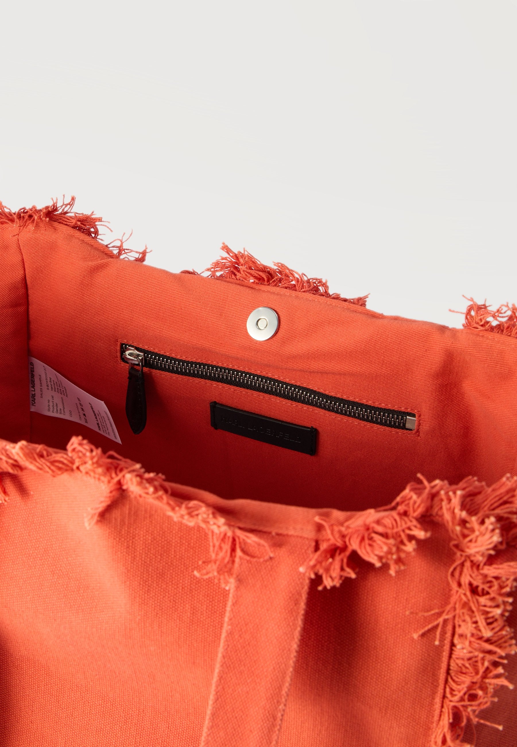 FRINGES TOTE - Tote bag - grapefruit