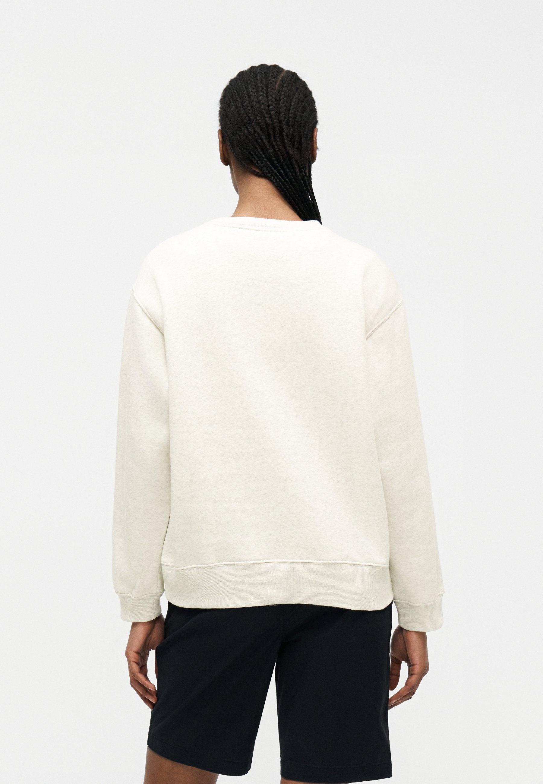 HERITAGE CREW - Sweatshirt - pale grey heather