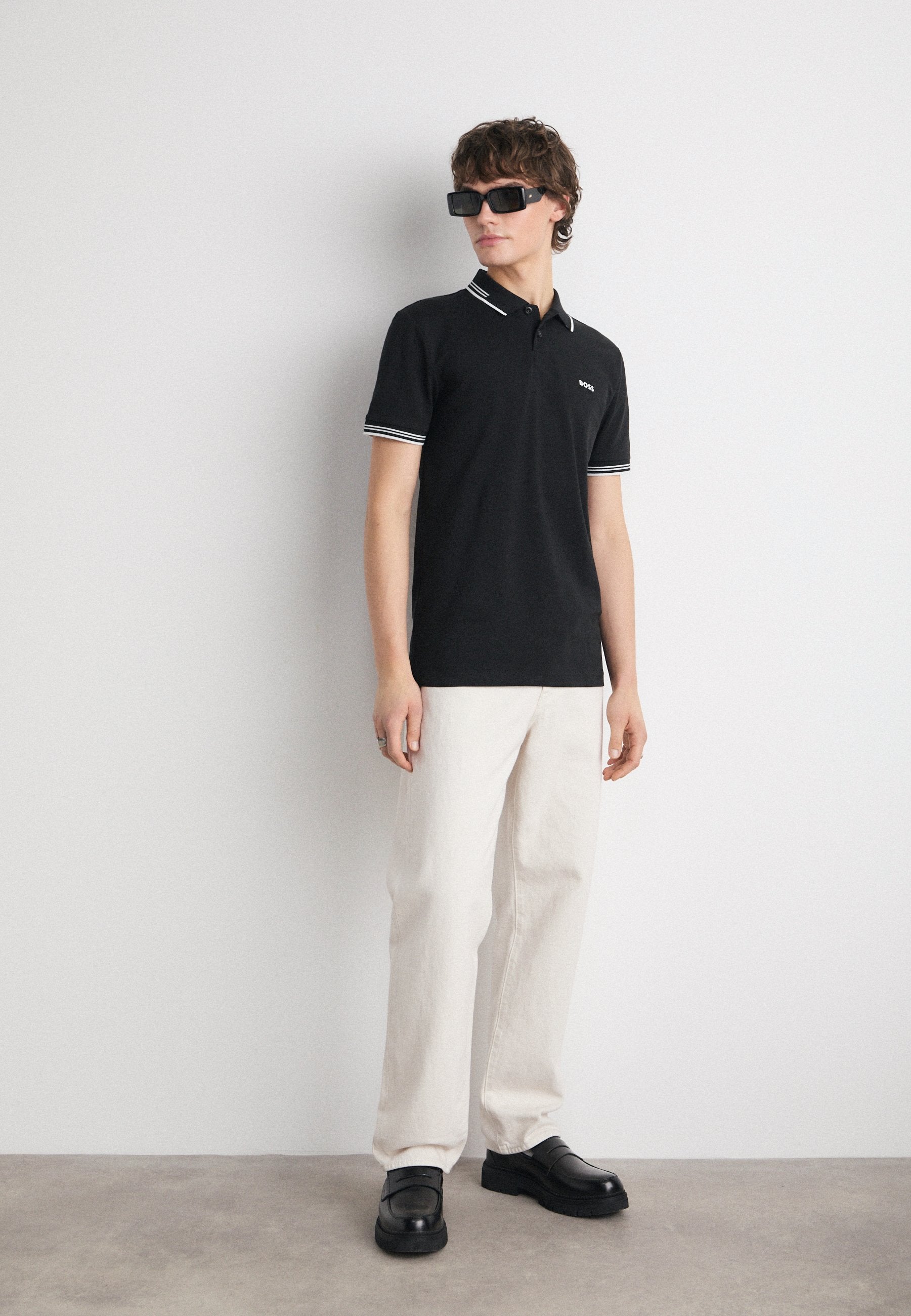 PAUL - Polo shirt - black