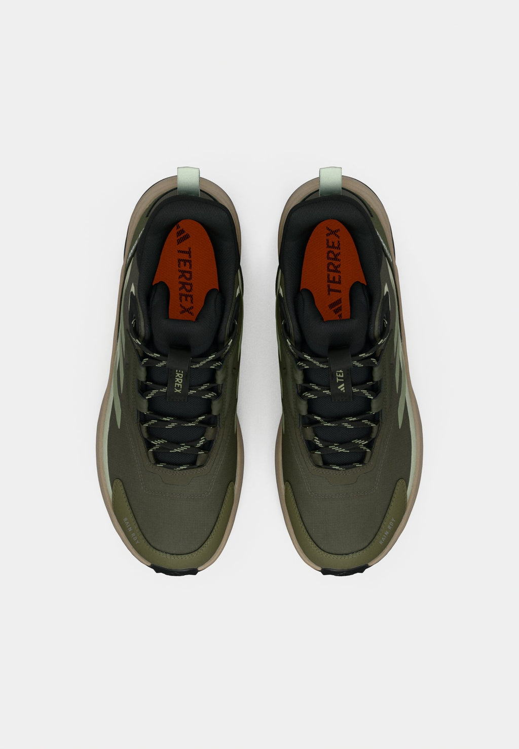 ANYLANDER MID - Hiking shoes - shadow olive/tent green/halo green
