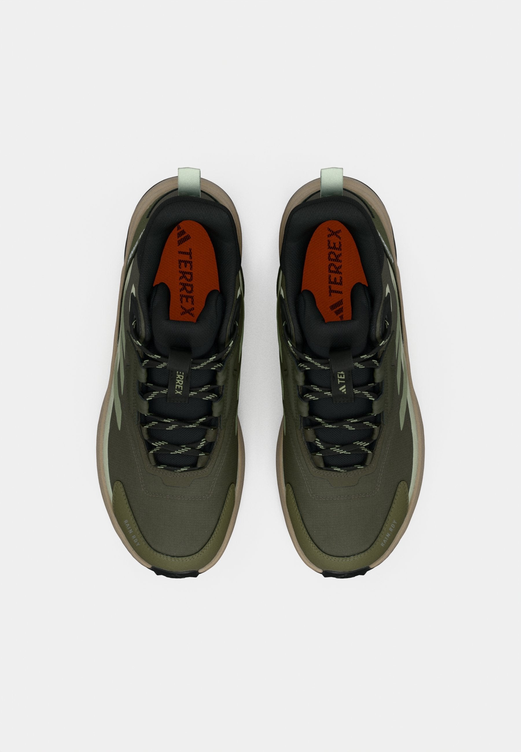 ANYLANDER MID - Hiking shoes - shadow olive/tent green/halo green