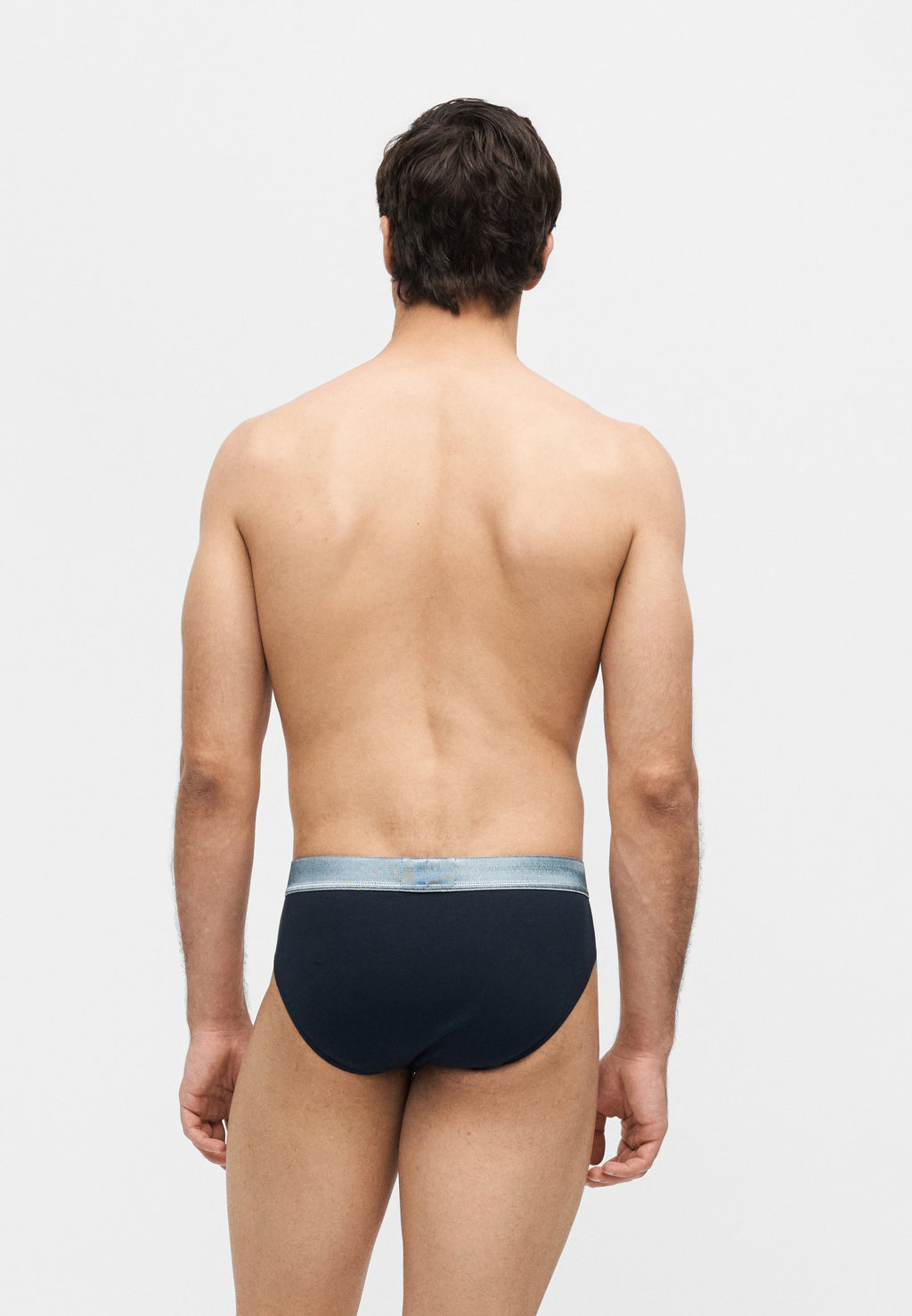 SHINY LOGOBAND 3 PACK - Briefs - blue