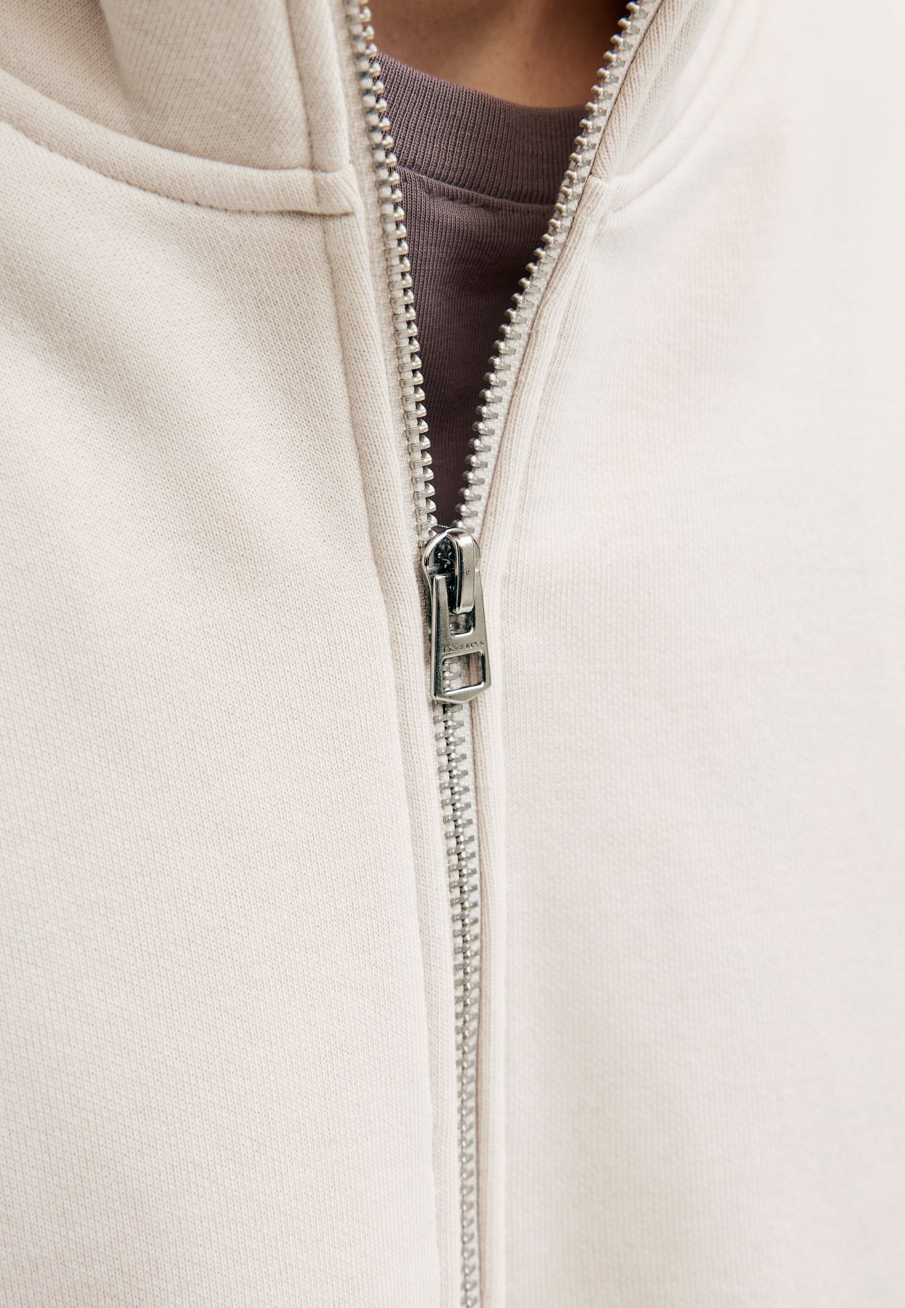 Half zip Plain Half zip - Sweatshirt - moonbeam