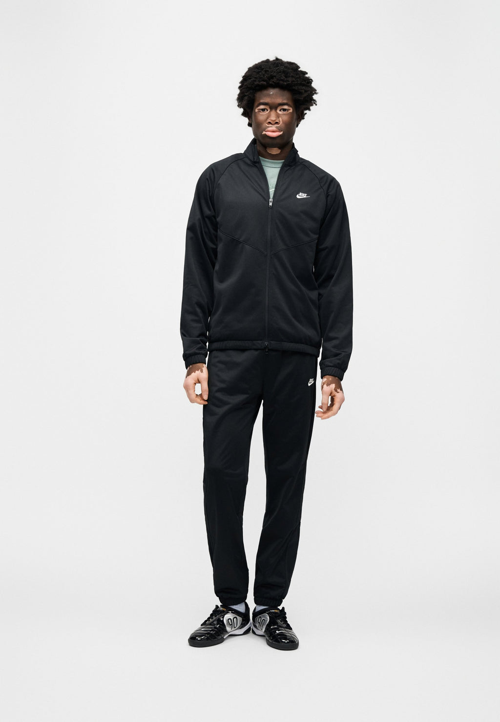 SET - Tracksuit - black/white