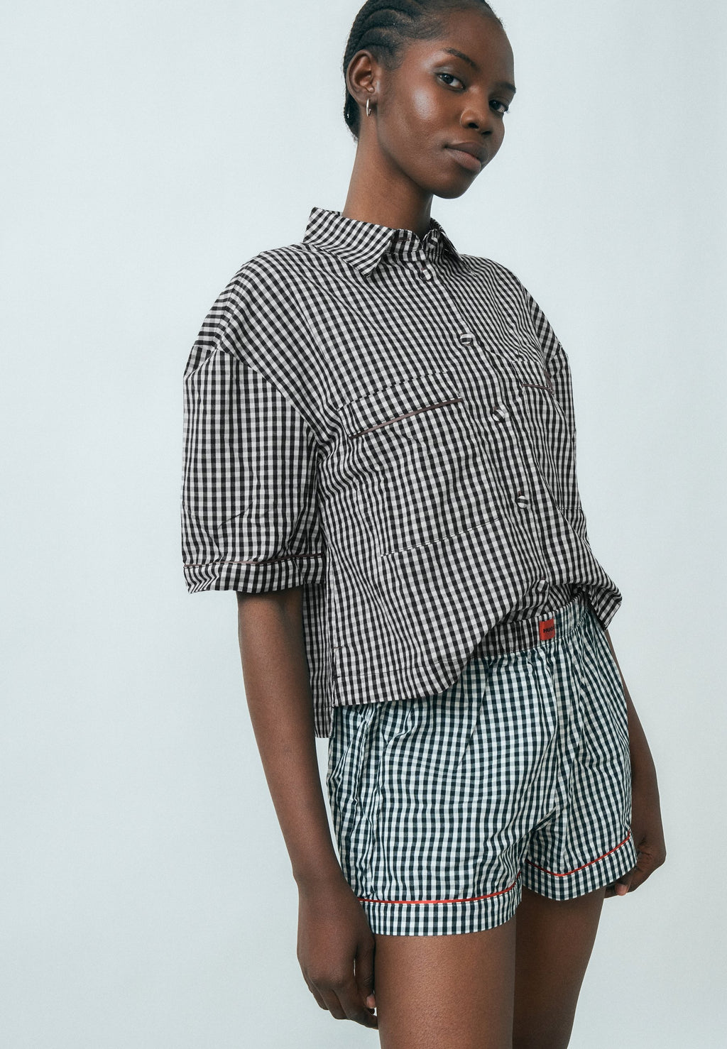 SHIRT - Pyjama top - open white