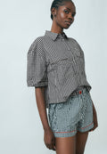 SHIRT - Pyjama top - open white