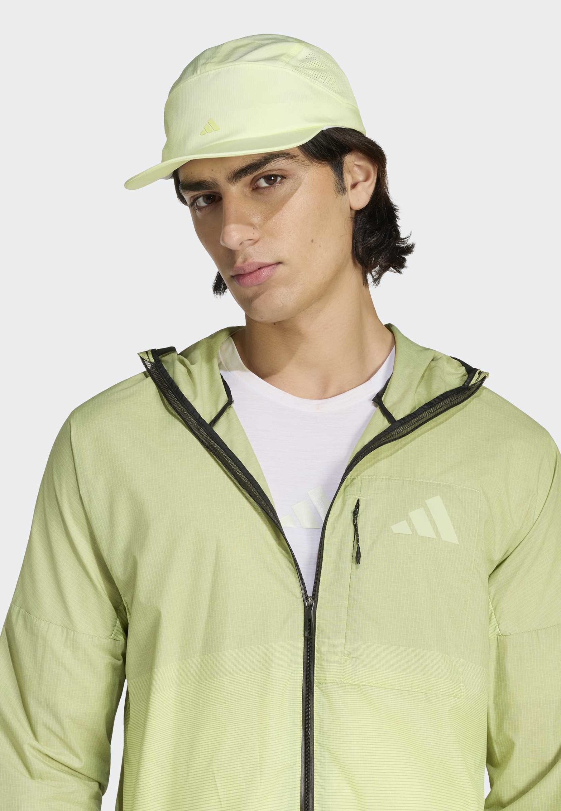 TERREX XPERIOR CLIMA365 LIGHT WINDWEAVE JACKET - Running jacket - semi frozen lemon/shadow olive