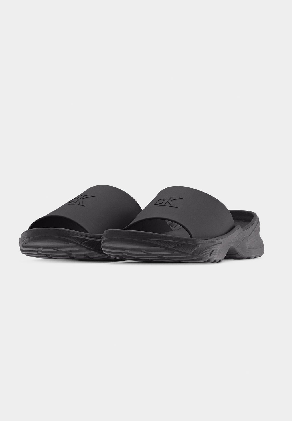 RECOVER RUNNER - Pool slides - triple black