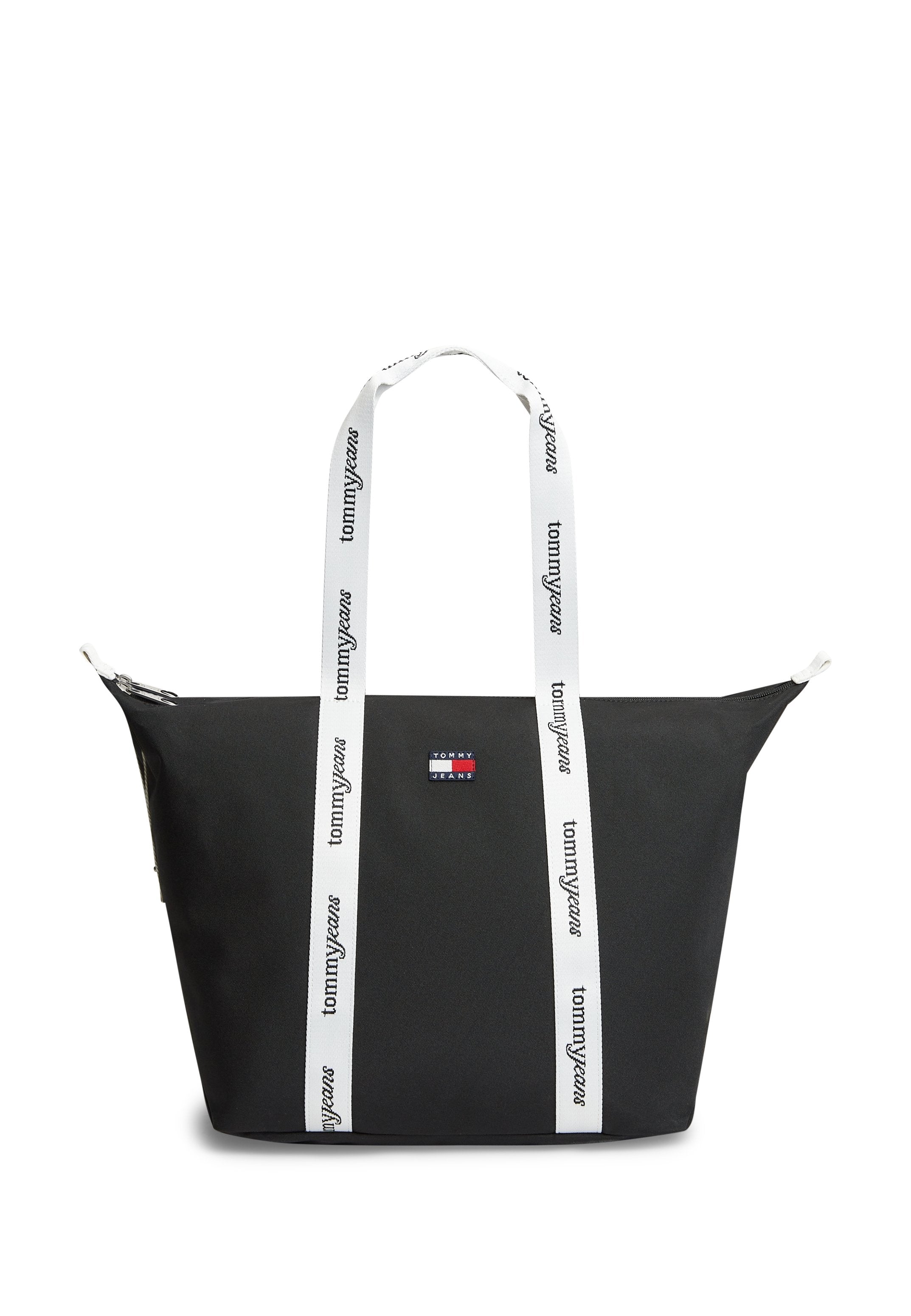 ESSENTIAL REPEAT LOGO TOTE BAG - Tote bag - black