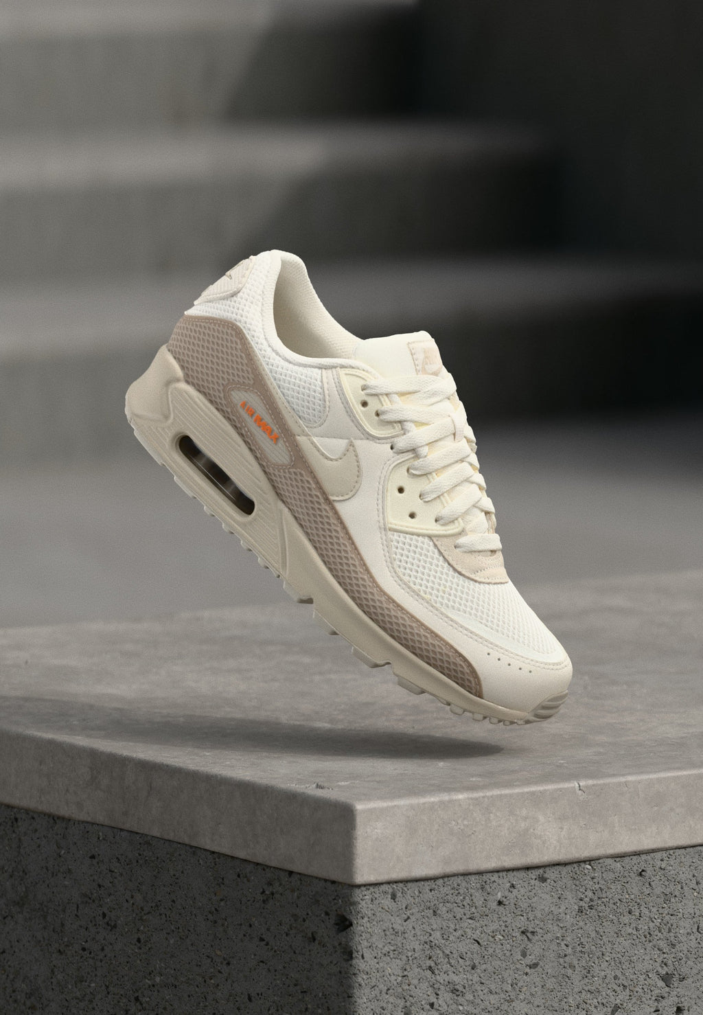 AIR MAX 90 - Trainers - smoke grey/iron grey/dark smoke grey/blue crystal