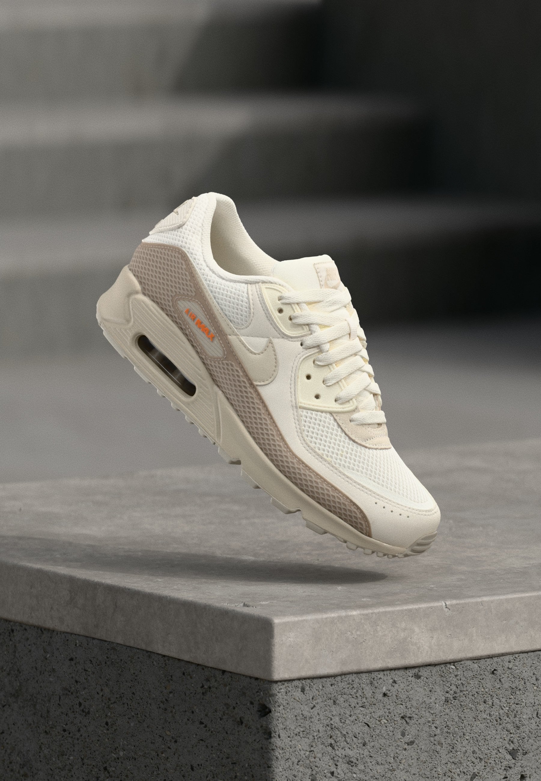 AIR MAX 90 - Trainers - smoke grey/iron grey/dark smoke grey/blue crystal