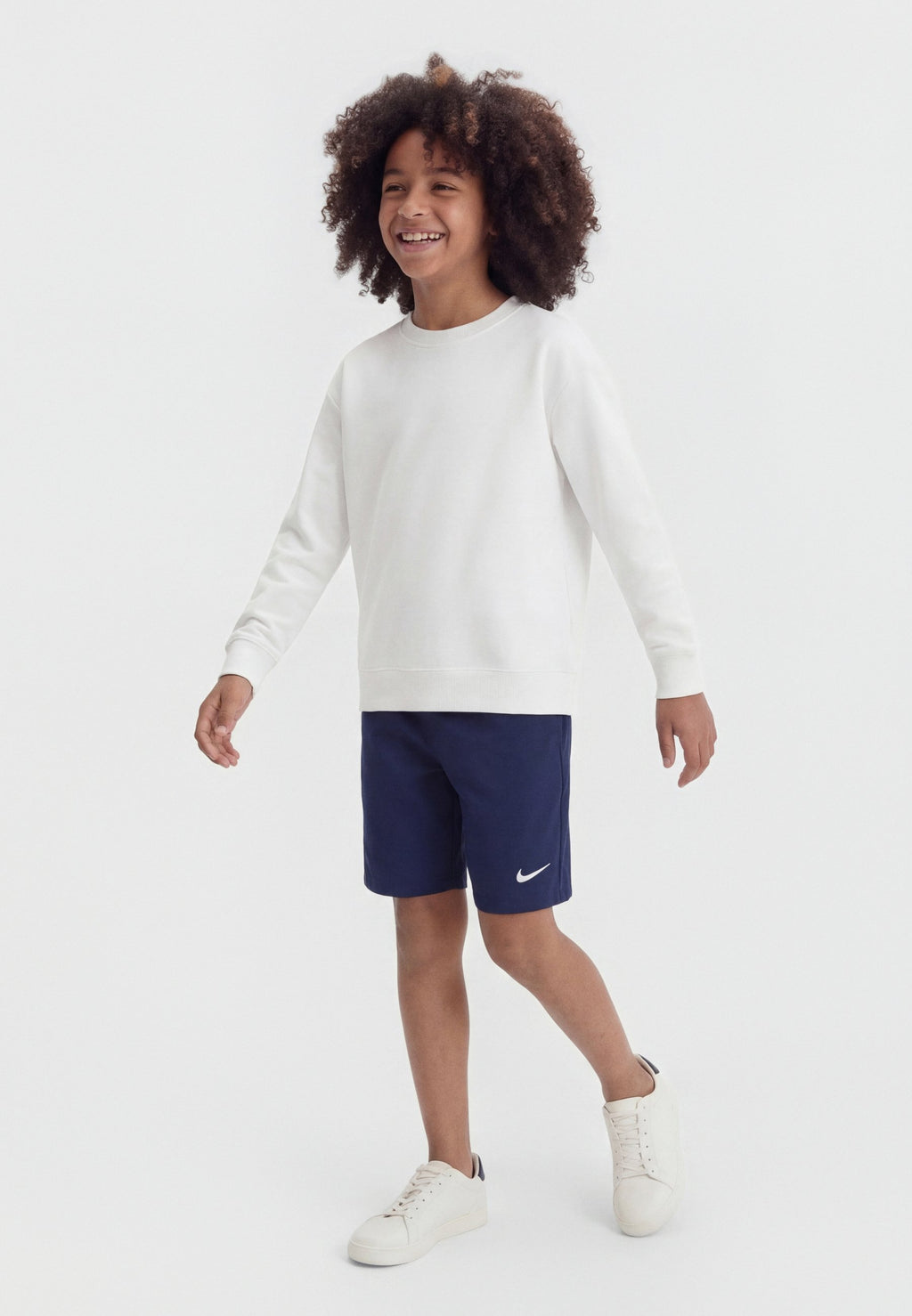 UNISEX - Sports shorts - midnight navy/white